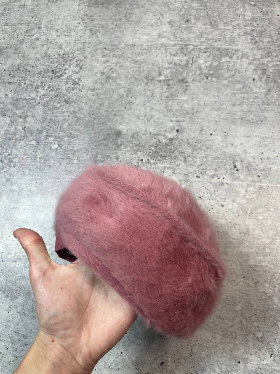 Kangol Vintage 80s Kangol Fur Angora Rose Beret Hat Y2K Size ONE SIZE - 4 Thumbnail