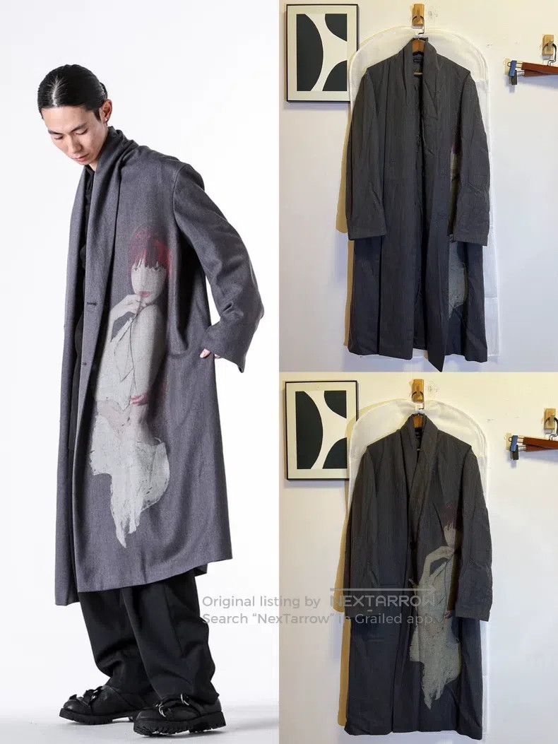Yohji Yamamoto Yohji Yamamoto 24AW Green Fruit Neck Parka Size US M / EU 48-50 / 2 - 1 Thumbnail