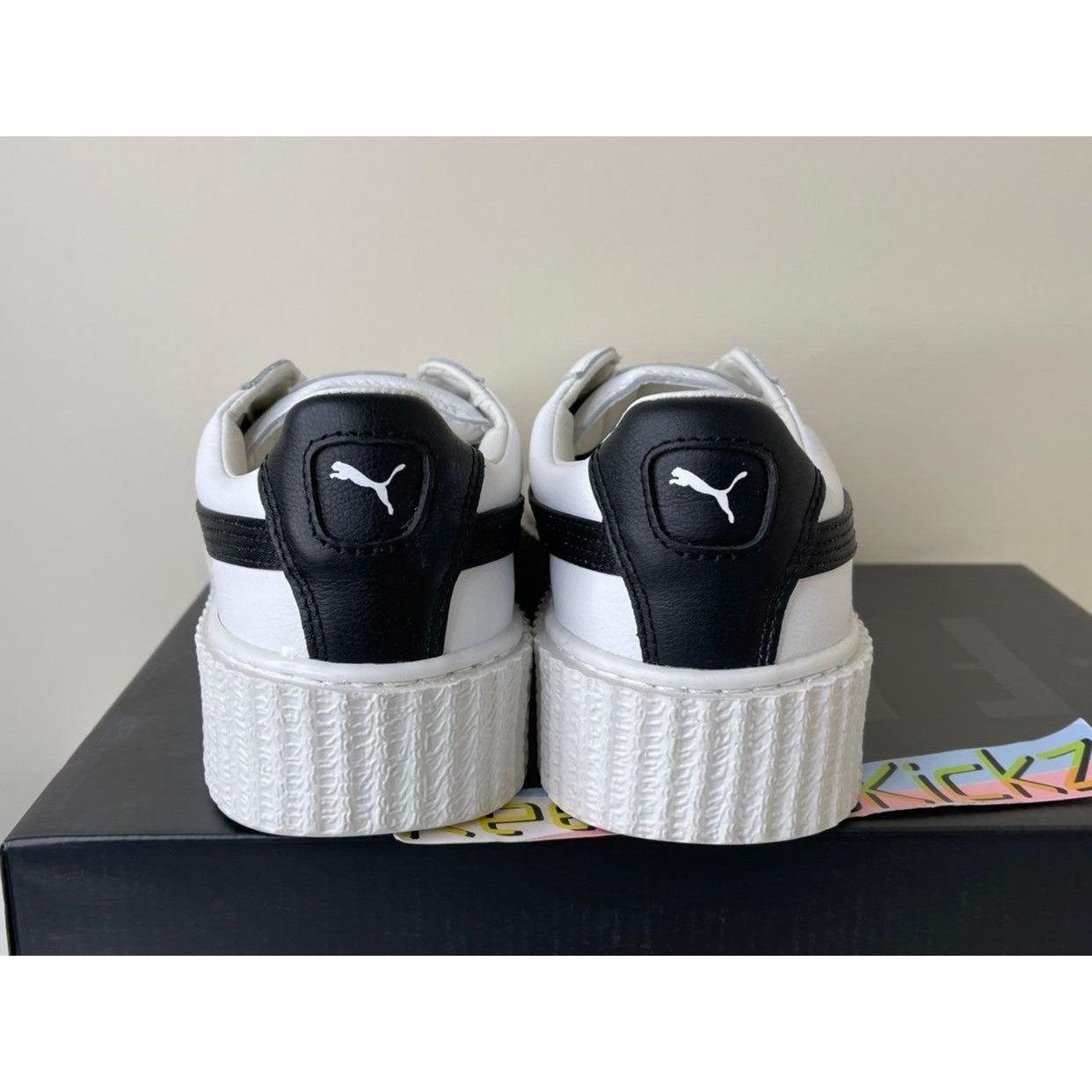 Puma Puma Creeper Rihanna White Leather Womens 9us Size US 9 / IT 39 - 5 Thumbnail