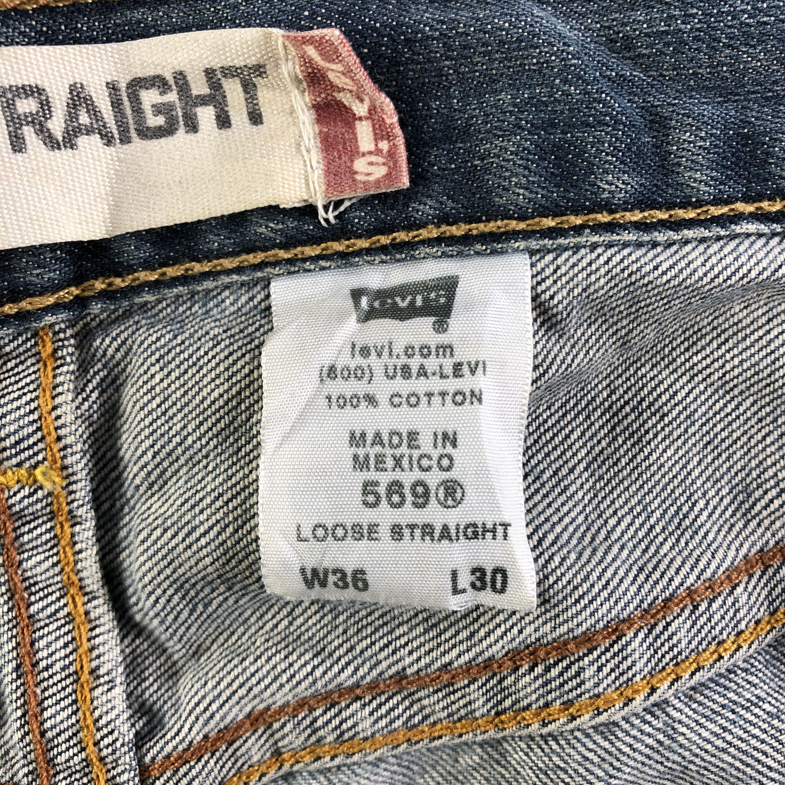 Levi's Vintage Levis 569 Jeans-J3038 Size US 39 - 10 Thumbnail