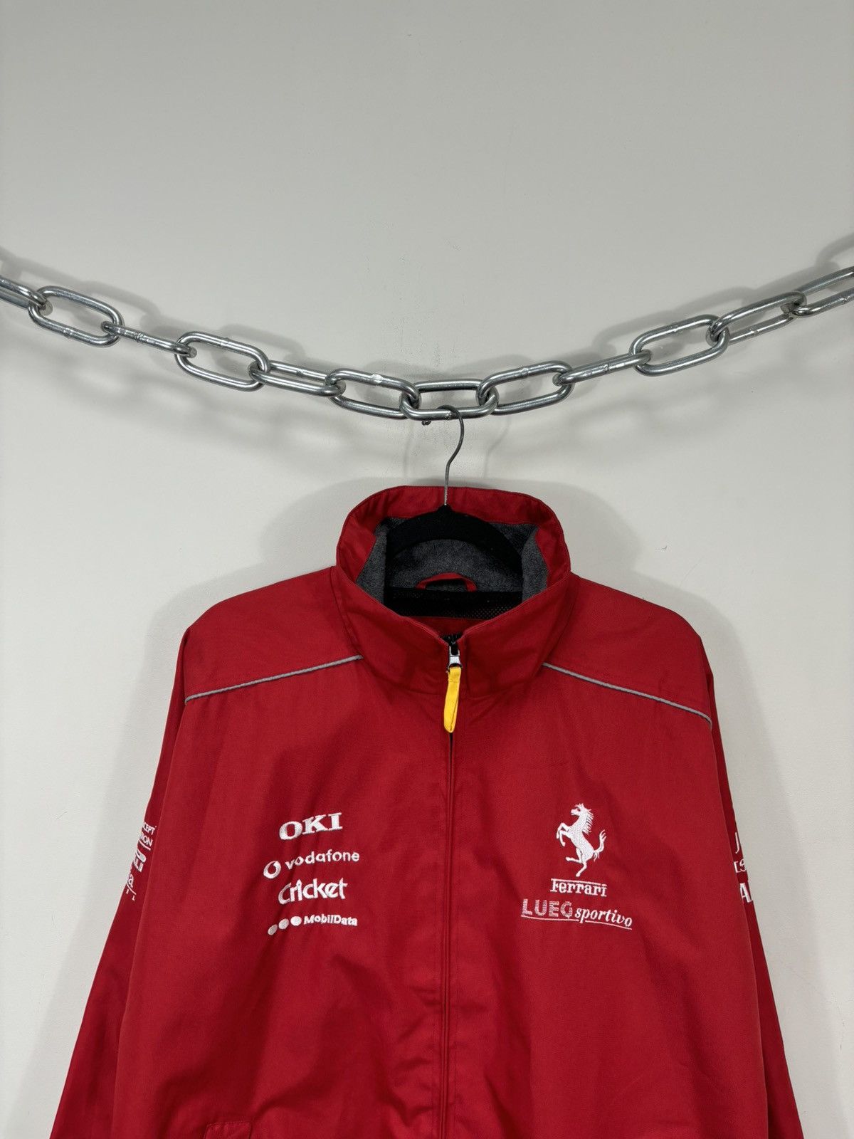 Ferrari Ferrari F1 Team Printer Men’s Red Windbreaker Racing Jacket Size US M / EU 48-50 / 2 - 4 Thumbnail