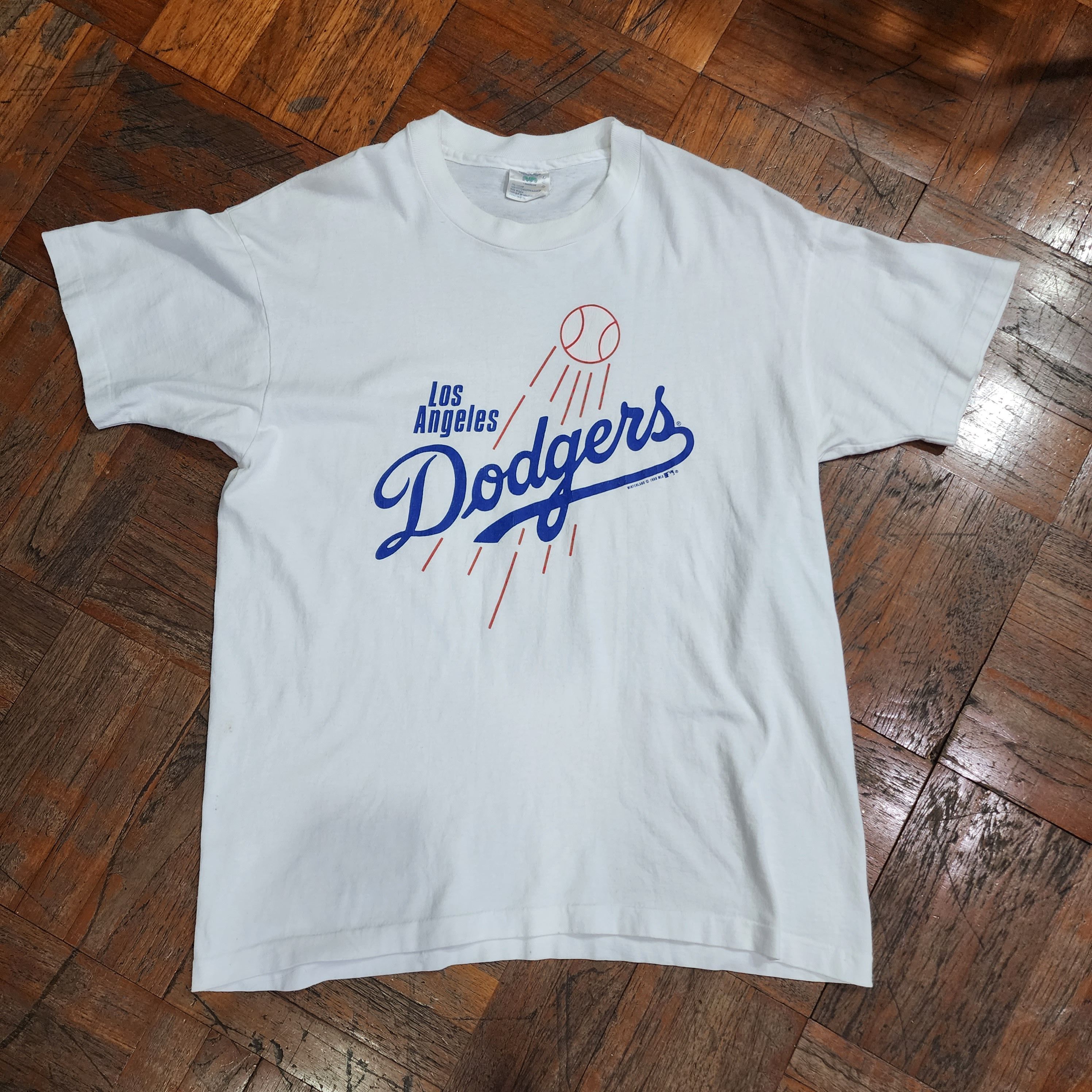 MLB × Vintage Vintage 80s La Dodgers Winterland 1988 shirt MLB Tees Size US L / EU 52-54 / 3 - 2 Thumbnail