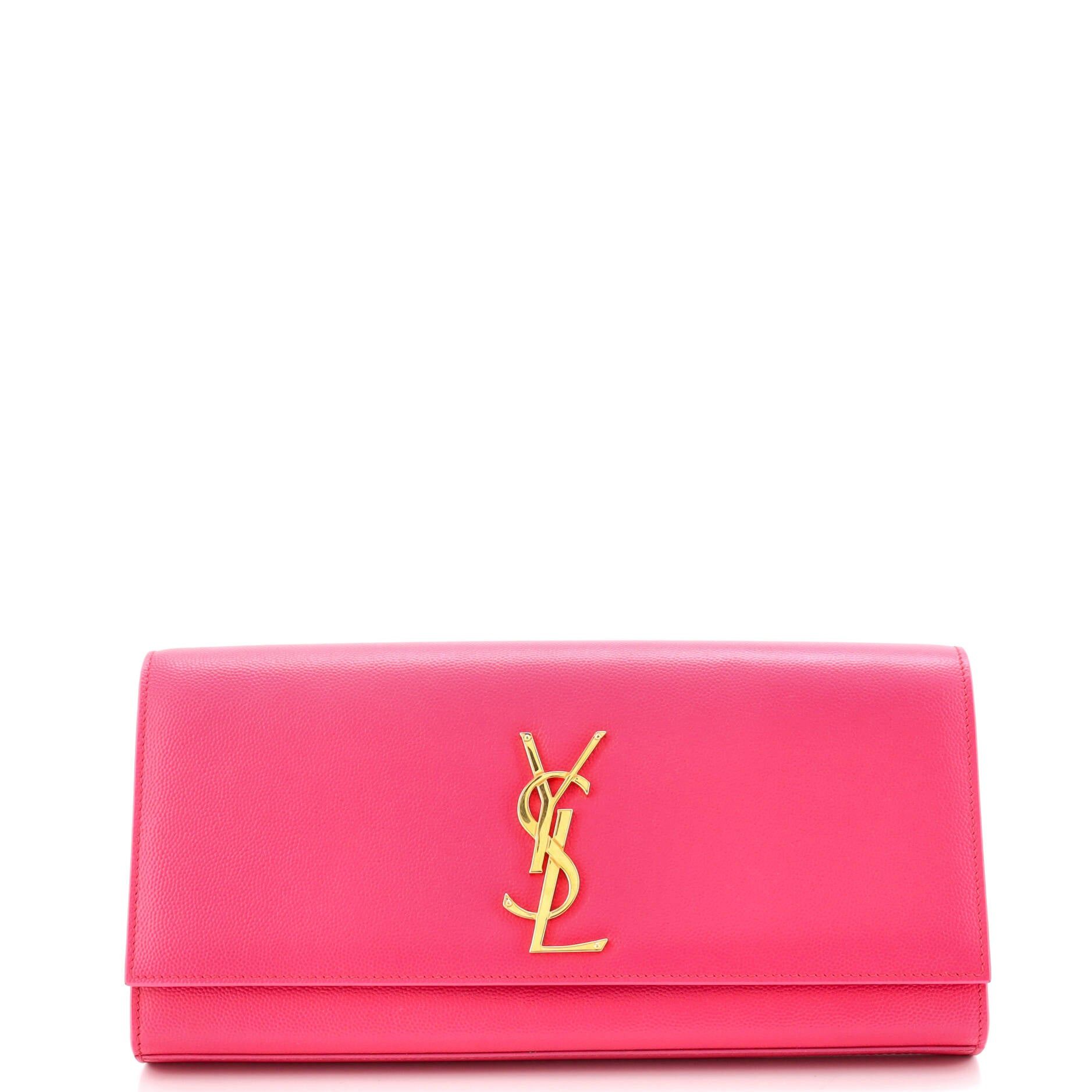 Saint Laurent Paris Classic Monogram Clutch Size ONE SIZE - 1 Thumbnail