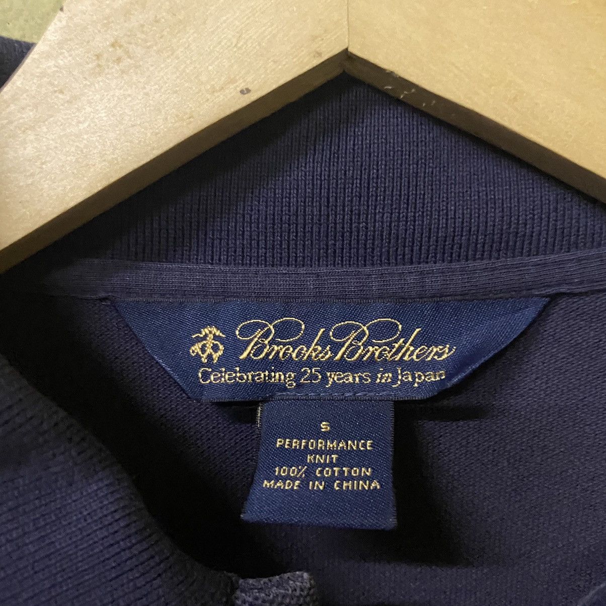 Japanese Brand Brock’s brother polo shirt navy Size US S / EU 44-46 / 1 - 3 Thumbnail