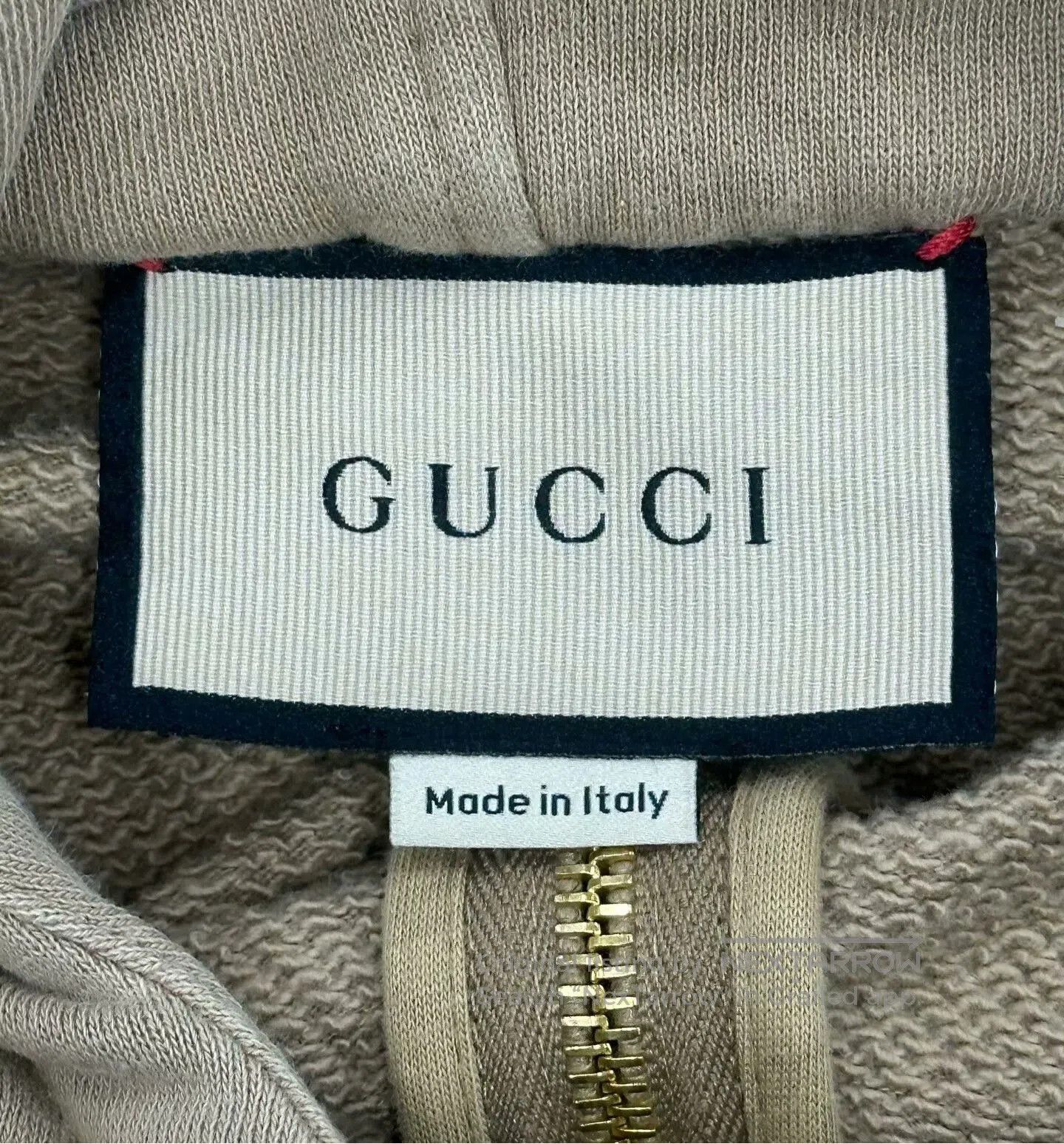 Gucci Gucci Khaki Half-Zip Hoodie Jacket. Size US S / EU 44-46 / 1 - 3 Thumbnail