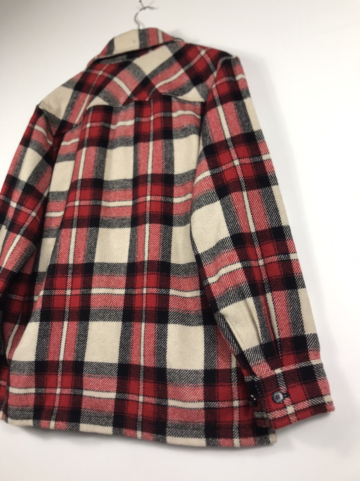 Japanese Brand × Vintage ⚡️Vintage Excel Wool Flannel Chore Shirt Jacket Size US M / EU 48-50 / 2 - 17 Thumbnail