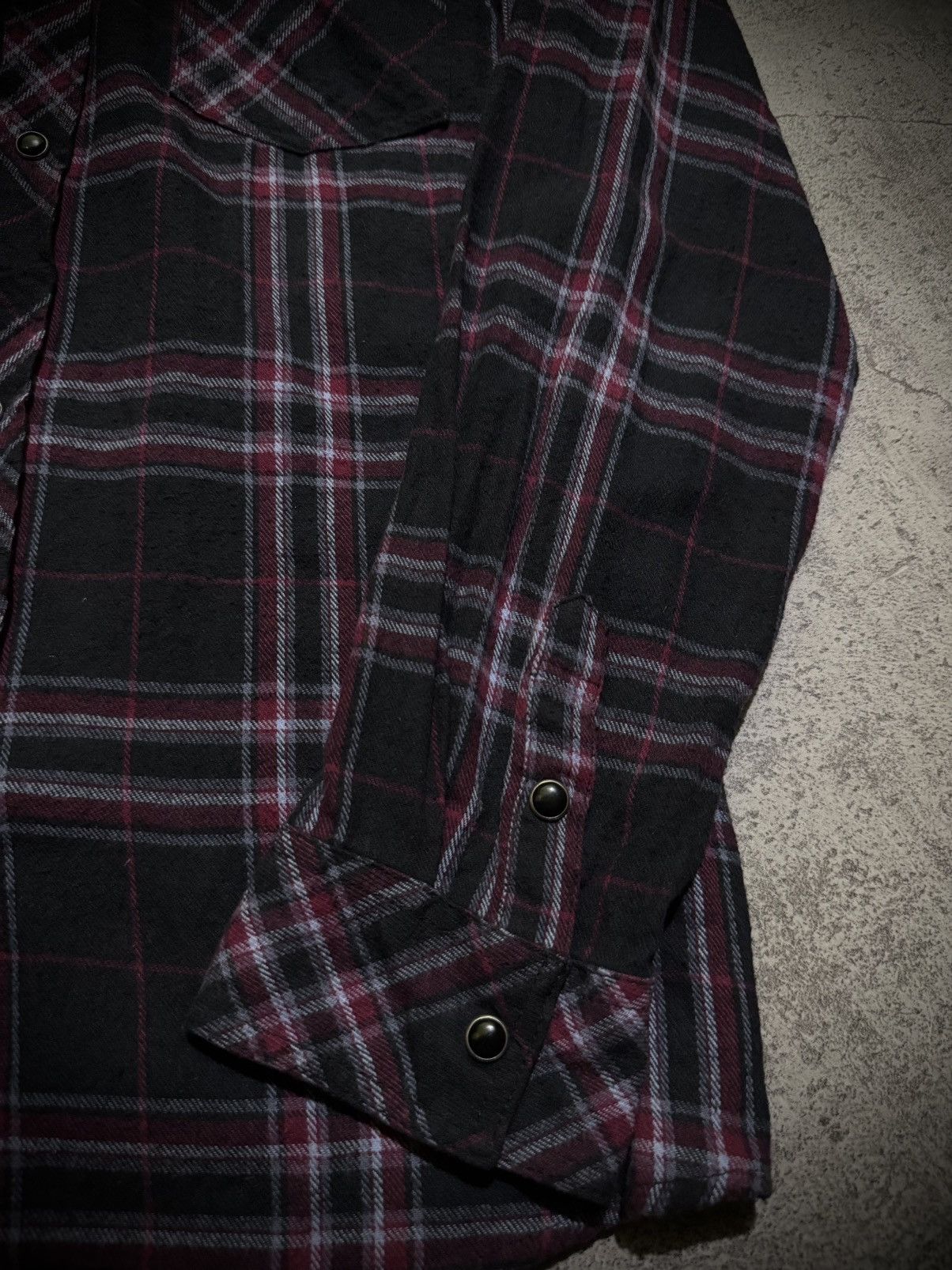 Hysteric Glamour Y2k Russ-K ifsixwasnine flannel shirt Size US M / EU 48-50 / 2 - 5 Thumbnail