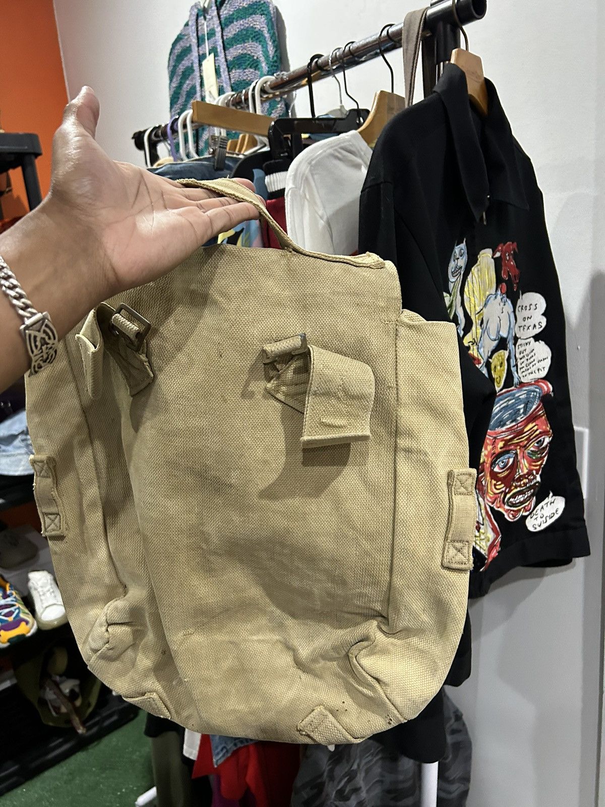 Hysteric Glamour × If Six Was Nine × Le Grande Bleu (L.G.B.) Vintage army bag Size ONE SIZE - 3 Thumbnail