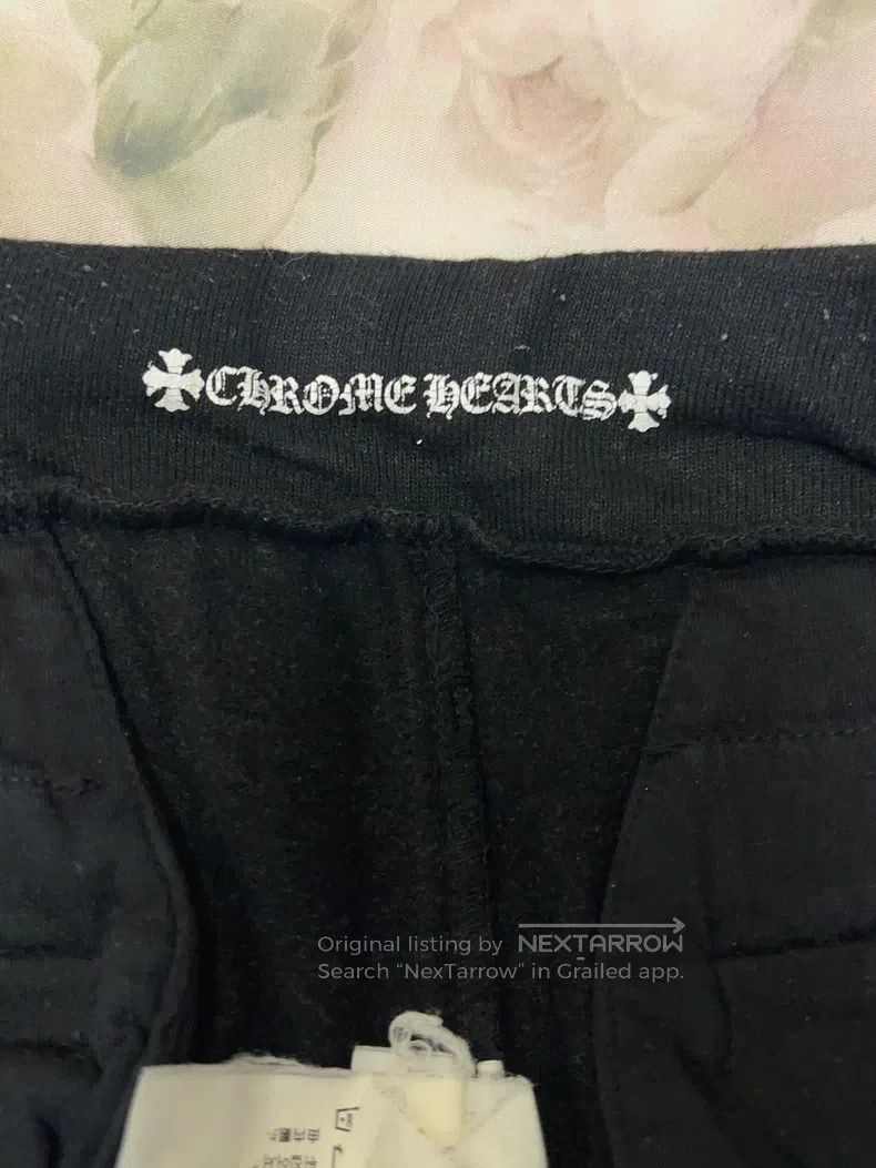 Chrome Hearts CHROME HEARTS Size M Black horseshoe printed drawstring sla Size US 31 - 3 Thumbnail