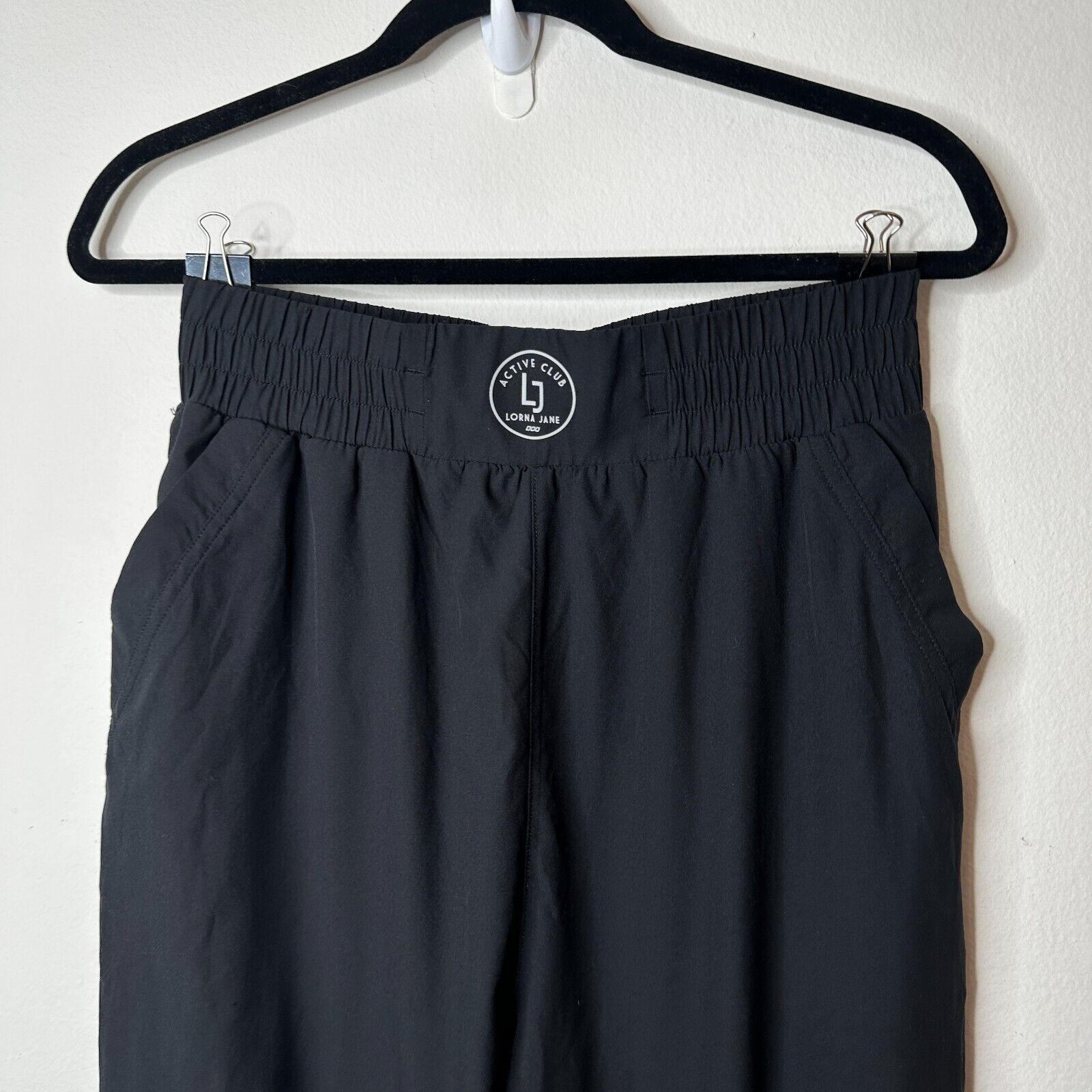 Other Uniquely Lorna Jane Jet Black Active Club Jogger Pants S Size 27" / US 4 / IT 40 - 3 Thumbnail