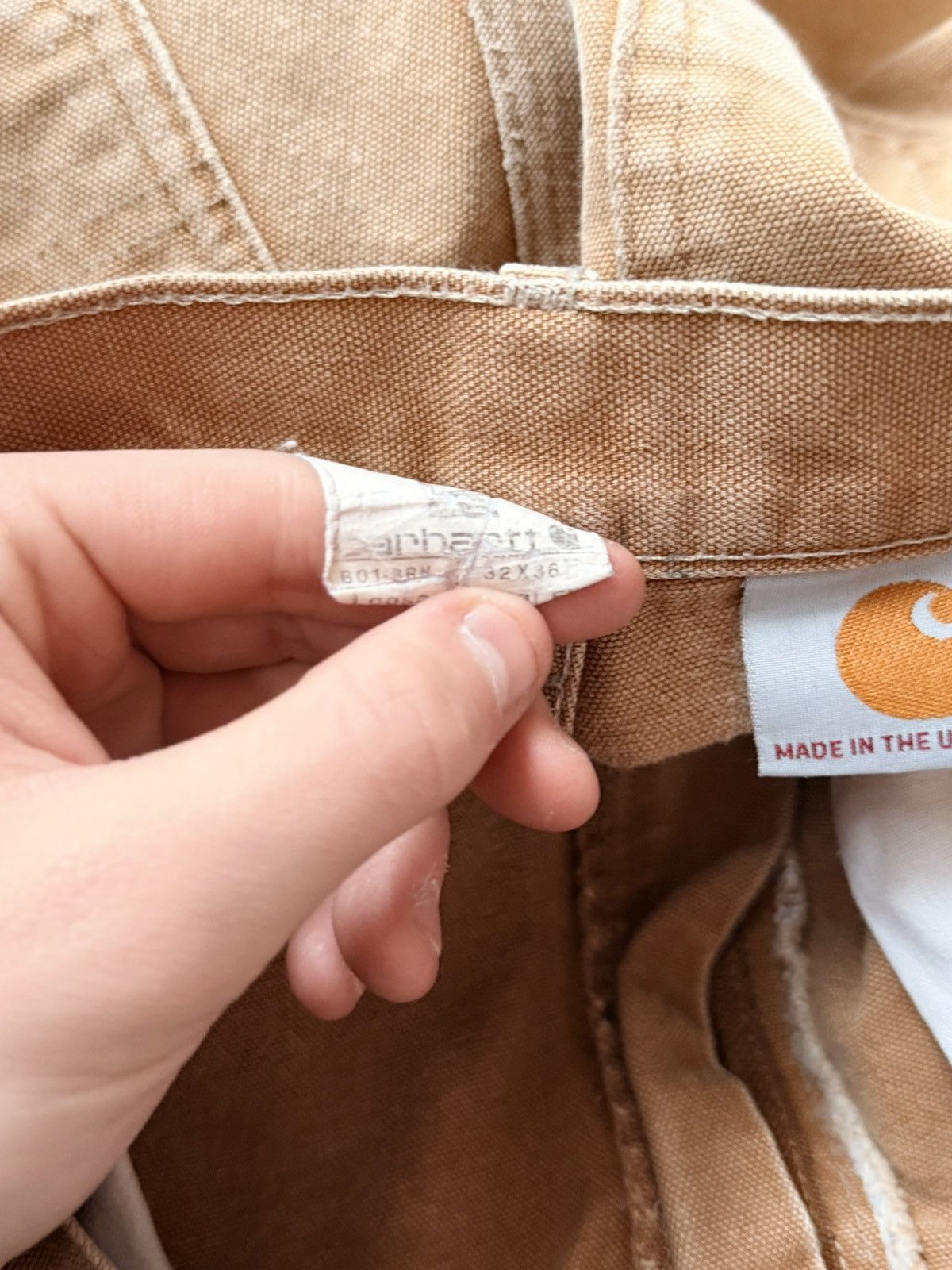 Carhartt Carhartt Thrashed Double Knees Size US 32 / EU 48 - 4 Thumbnail