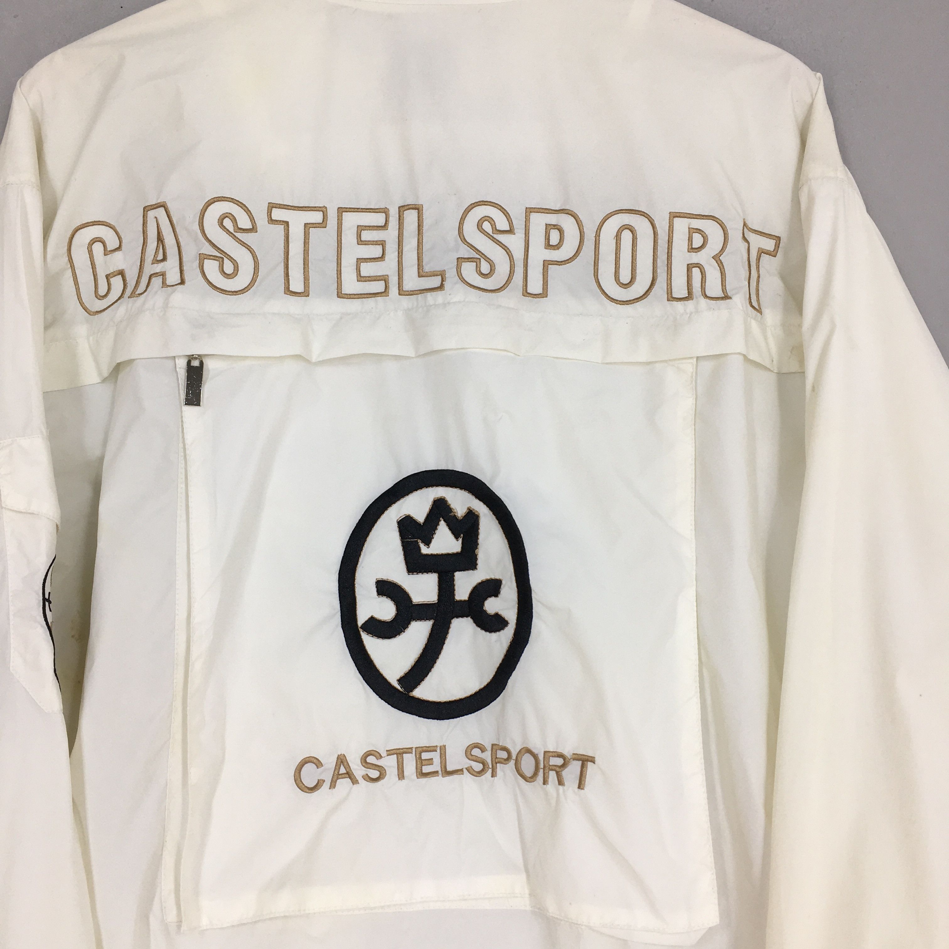 Jean Charles De Castelbajac Vintage Jean Charles Castelbajac Sport Windbreaker Jacket L Size US L / EU 52-54 / 3 - 7 Thumbnail