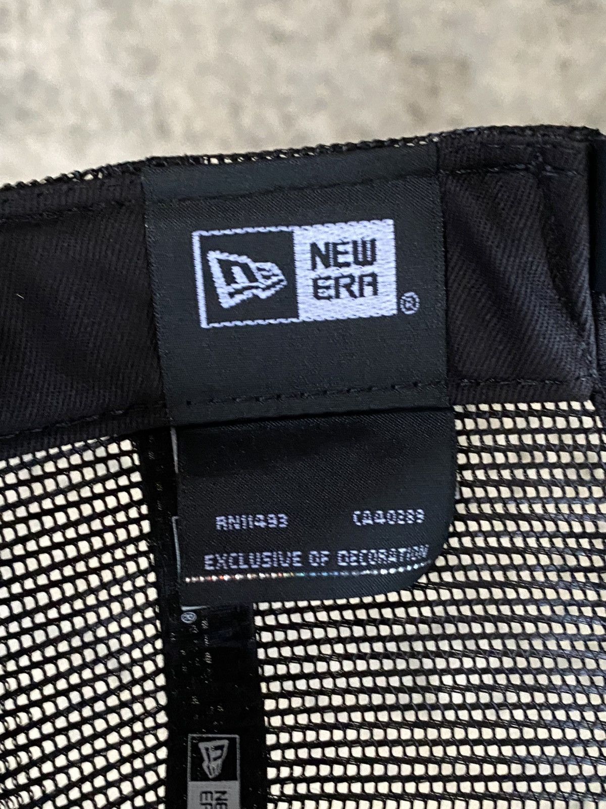New Era × Number (N)ine Number (N)ine x New Era SOVC Trucker Cap White/Black Size ONE SIZE - 10 Thumbnail