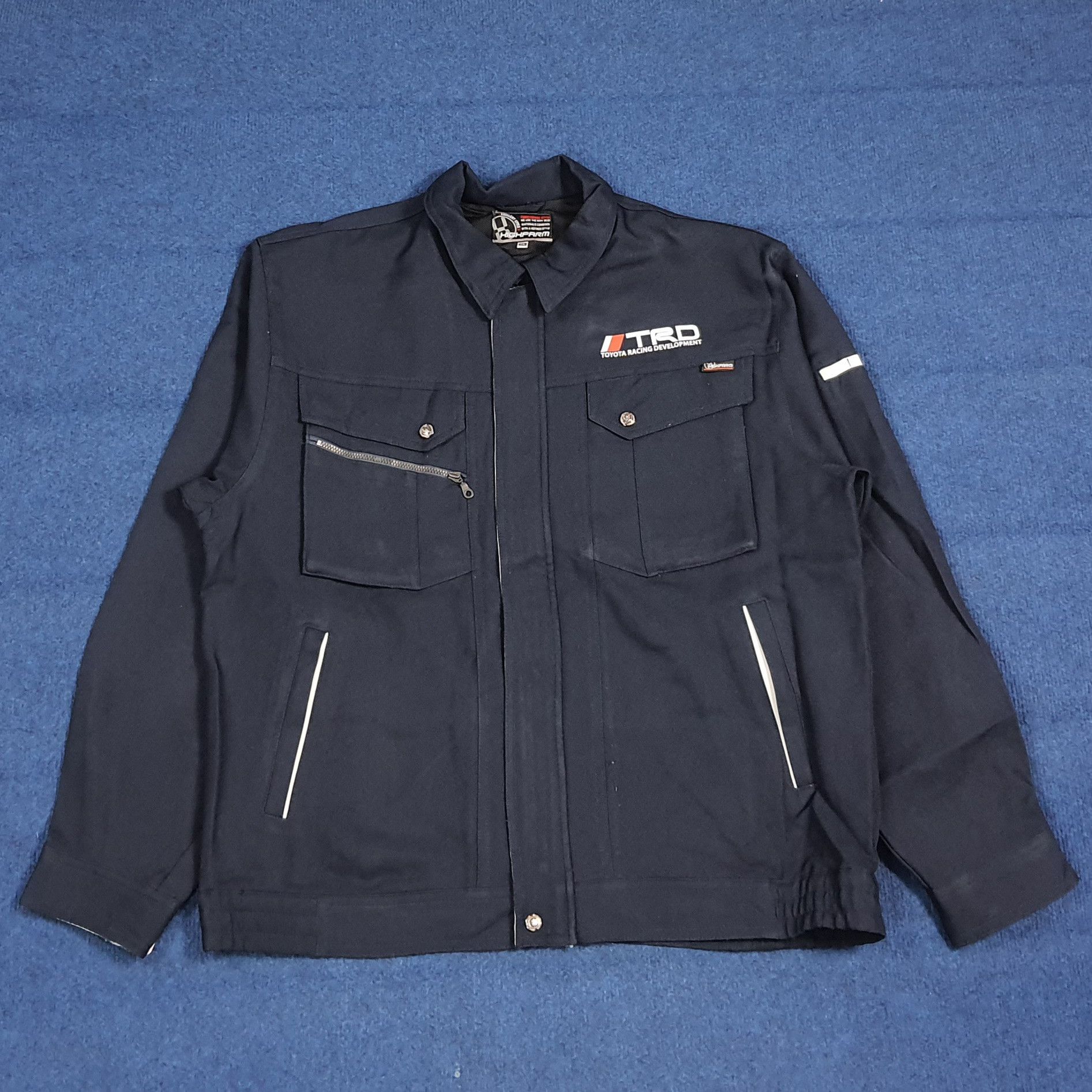 Japanese Brand Vintage TRD Toyota Motor Sports Custom Logo Jacket C284N17 Size US L / EU 52-54 / 3 - 3 Thumbnail