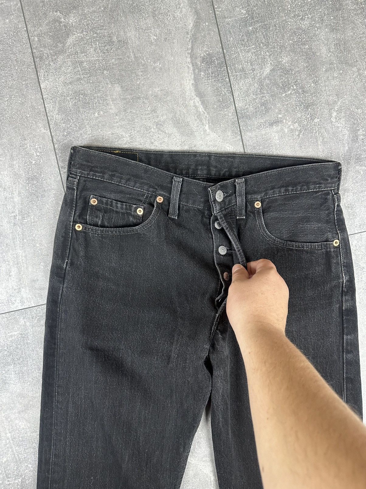 Levi's Vintage Retro Levis 501 Jeans Denim Pants Size US 32 / EU 48 - 7 Thumbnail