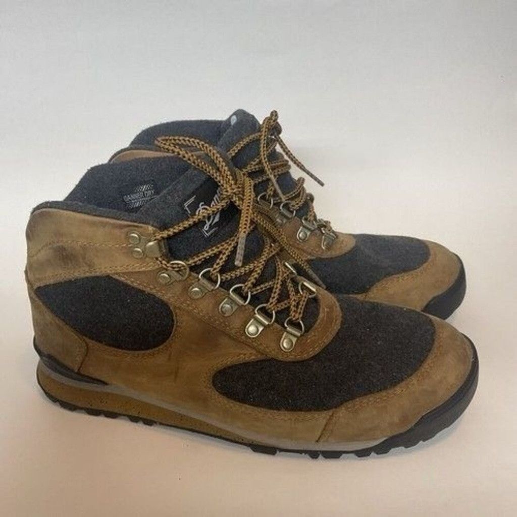 Danner Danner Jag Wool Elk Leather Lace Hiking Boots Men Size 9.5D Size US 9.5 / EU 42-43 - 9 Thumbnail