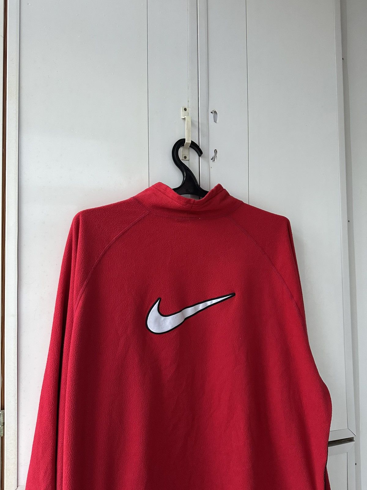 Nike Vintage Nike Fleece Jacket Big Logo Size US XL / EU 56 / 4 - 15 Thumbnail