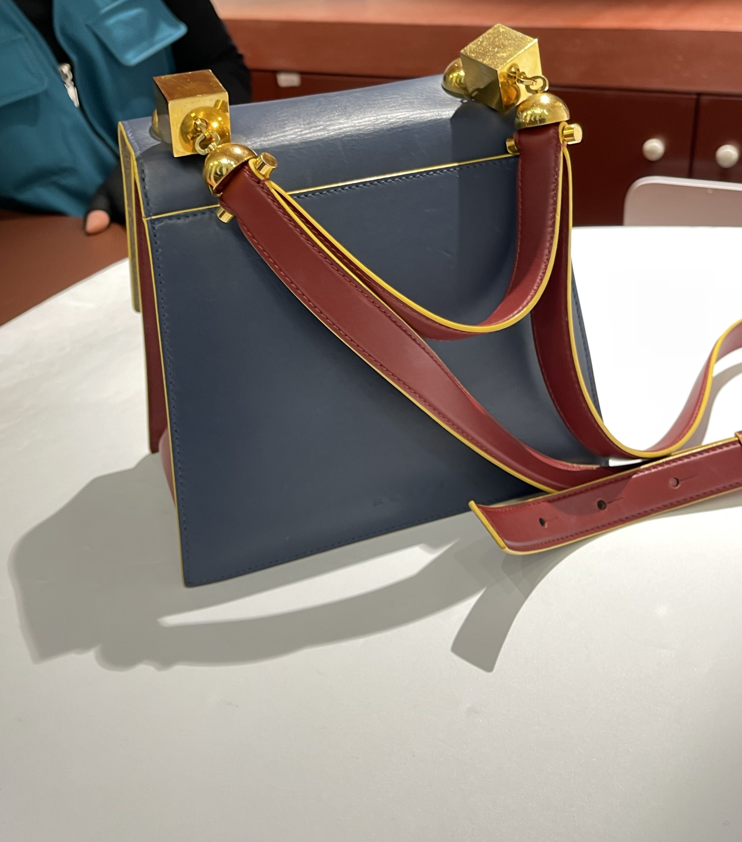 Marni Marni Marionette Bag - Colorblock Leather Size ONE SIZE - 4 Thumbnail