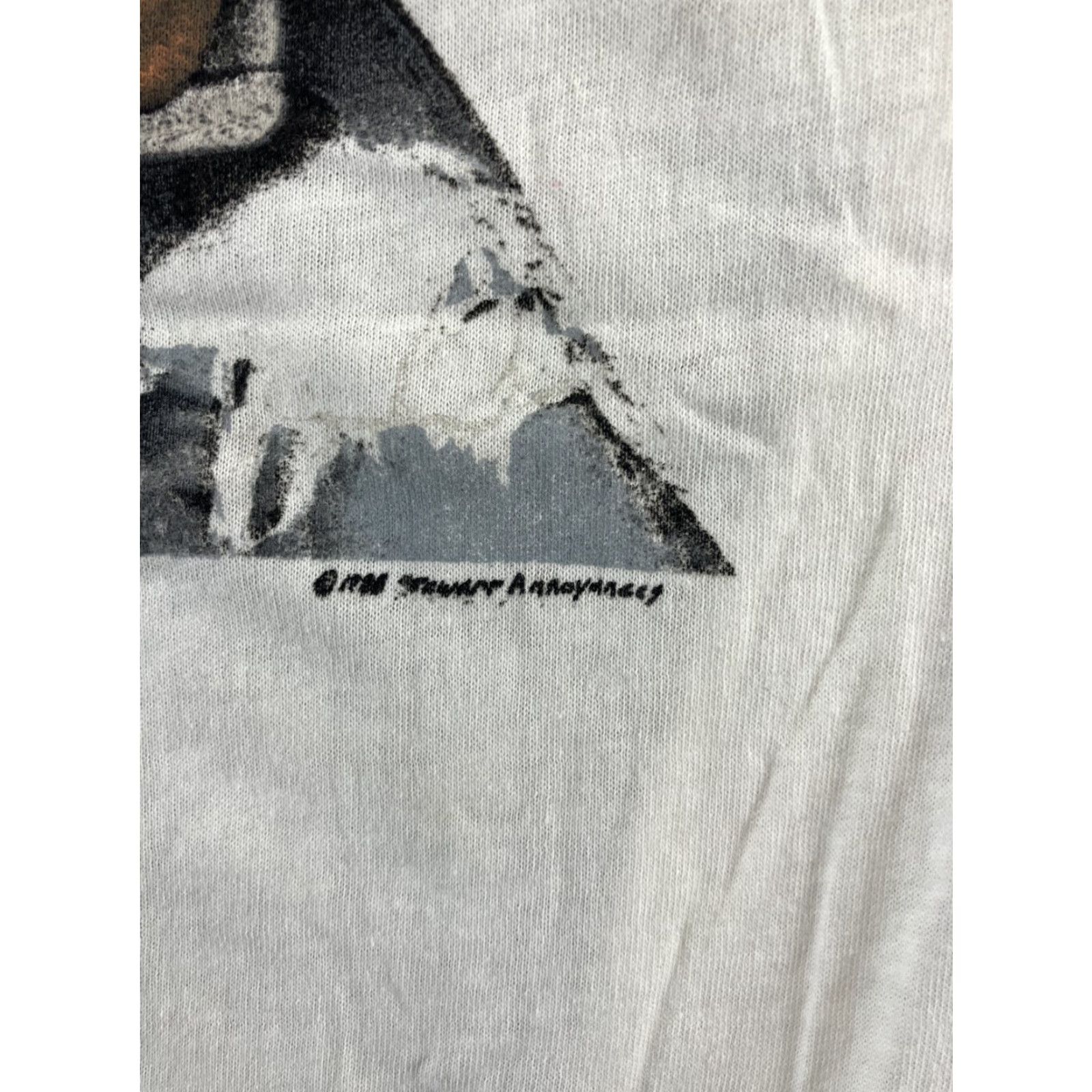 Hanes Rod Stewart 1988 Out of Order Tour Concert Tee Mens XL Size US XL / EU 56 / 4 - 3 Thumbnail