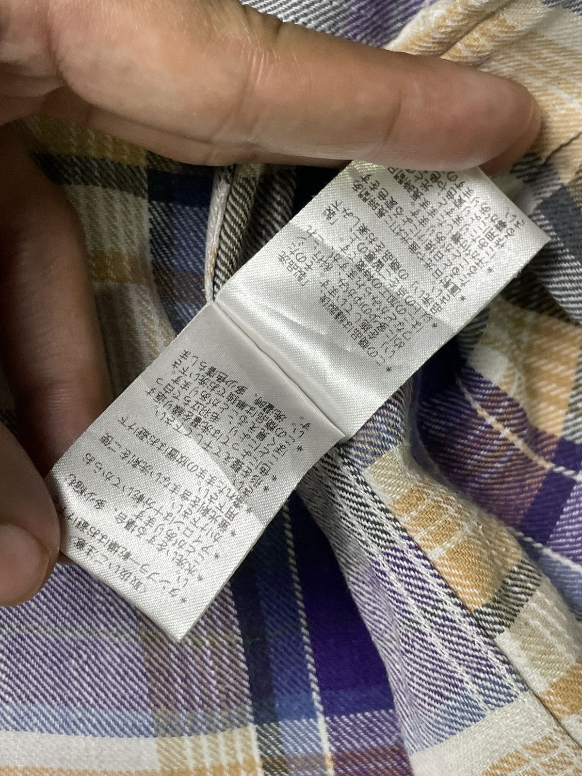 Paul Smith × Vintage Vintage Paul Smith Checked Button Up Shirt (50) Size US XS / EU 42 / 0 - 8 Thumbnail