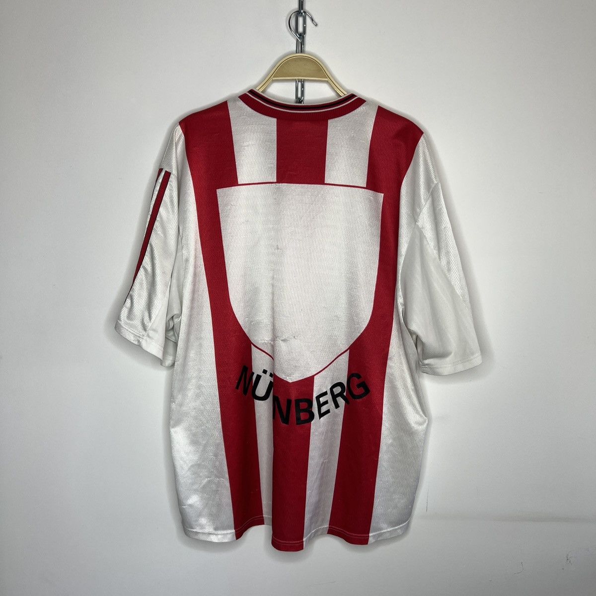 Adidas × Vintage Vintage adidas Fcn 1 nurnberg jersey kit Tshirt Tee Size US XL / EU 56 / 4 - 8 Thumbnail