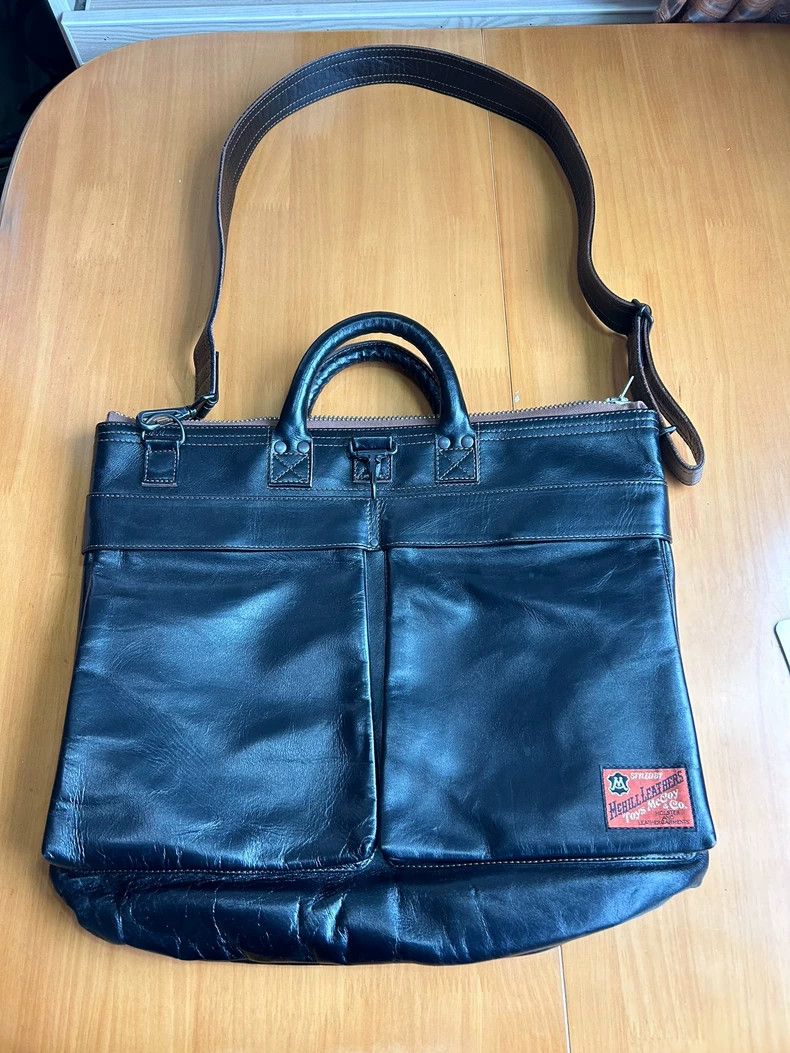 TOYS McCOY TOYS McCoy LEATHER HELMET BAG Size ONE SIZE - 1 Thumbnail