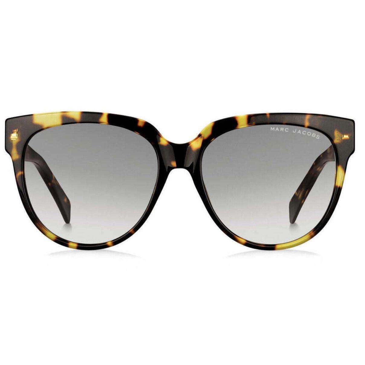 Marc Jacobs Marc Jacobs Havana Rounded Sunglasses Grey Gradient Lens Size ONE SIZE - 1 Thumbnail