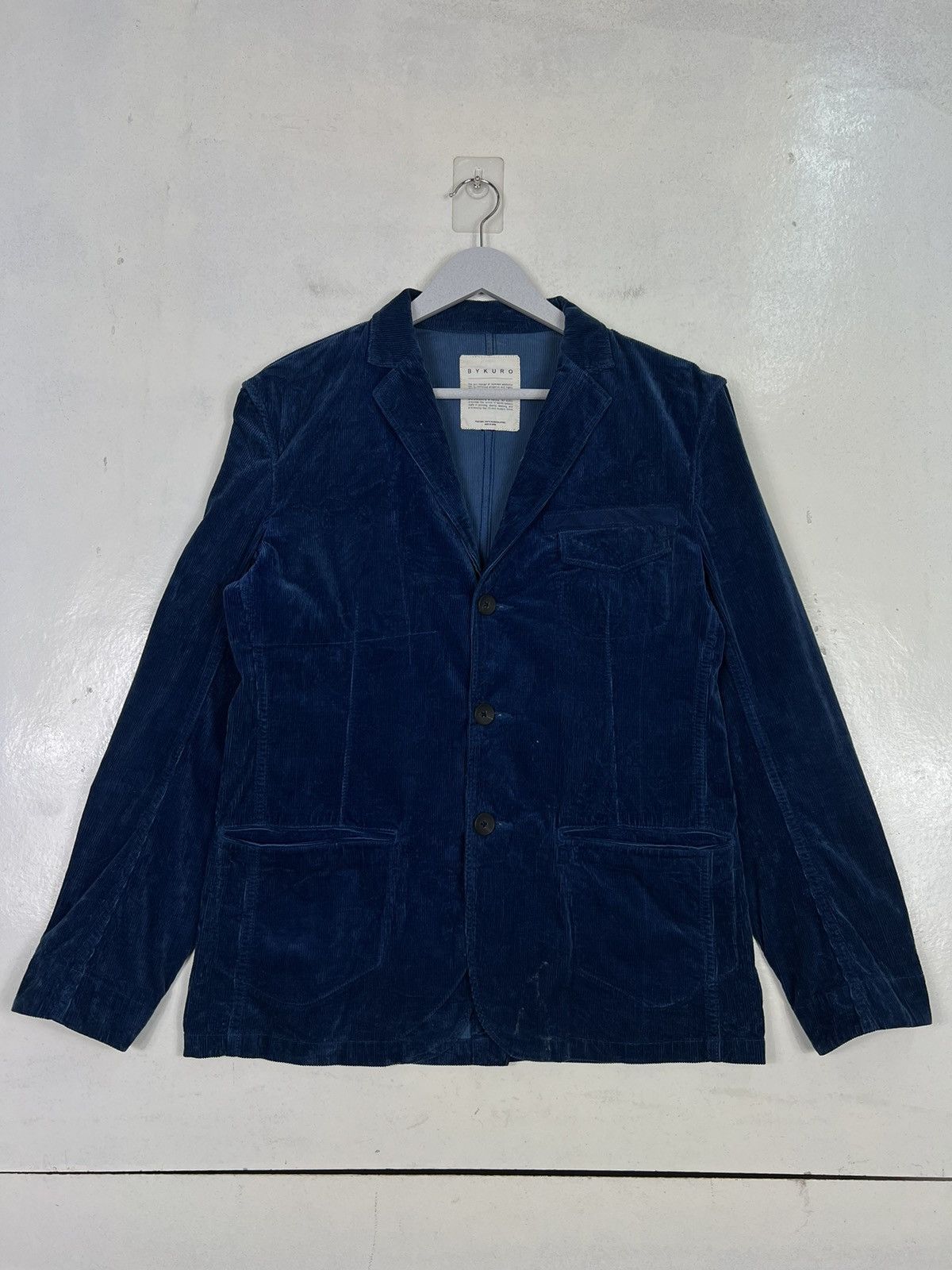 KURO KURO CORDUROY MODERN INDIGO JACKET MADE IN JAPAN Size US S / EU 44-46 / 1 - 3 Thumbnail