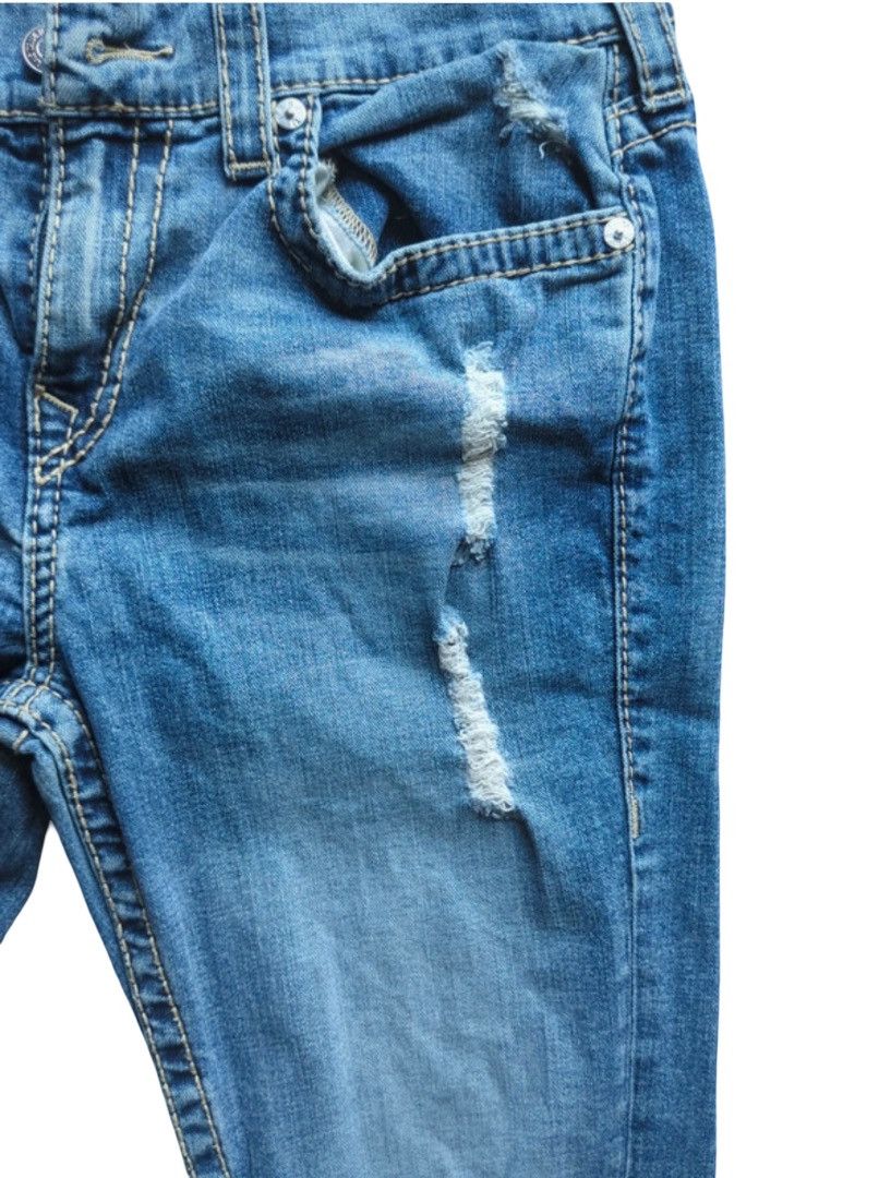 True Religion True Religion Jeans – Relaxed Skinny – Distressed – W32 L33 Size US 32 / EU 48 - 4 Thumbnail