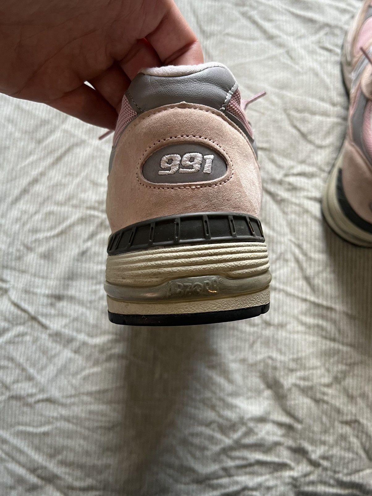 New Balance Mens Pink New Balance 991 Size US 10.5 / EU 43-44 - 8 Thumbnail