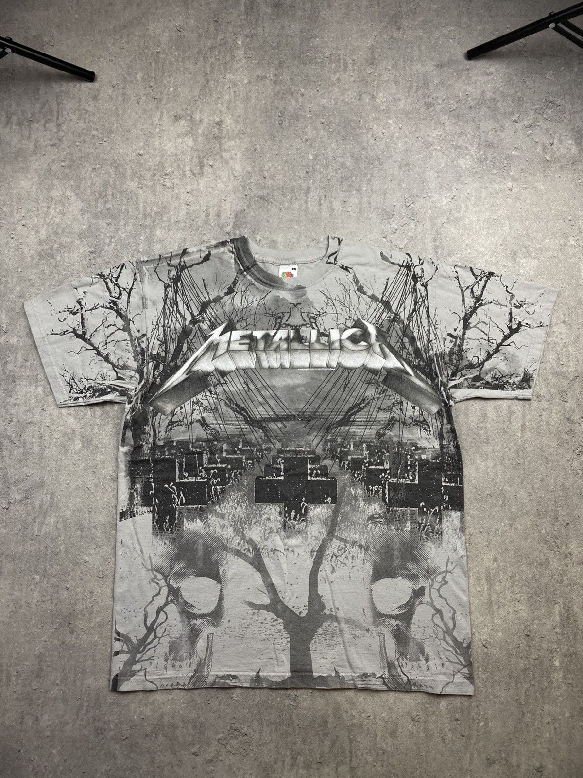 Metallica VINTAGE METALLICA t-shirt 2009 casual streetwear iron maiden Size US L / EU 52-54 / 3 - 1 Thumbnail