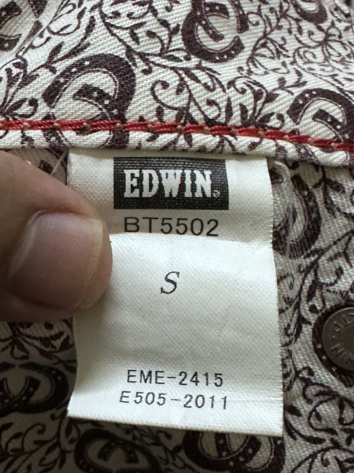 Edwin Vintage Edwin Bluetrip Faded Ripped Distressed Denim Size US 30 / EU 46 - 7 Thumbnail