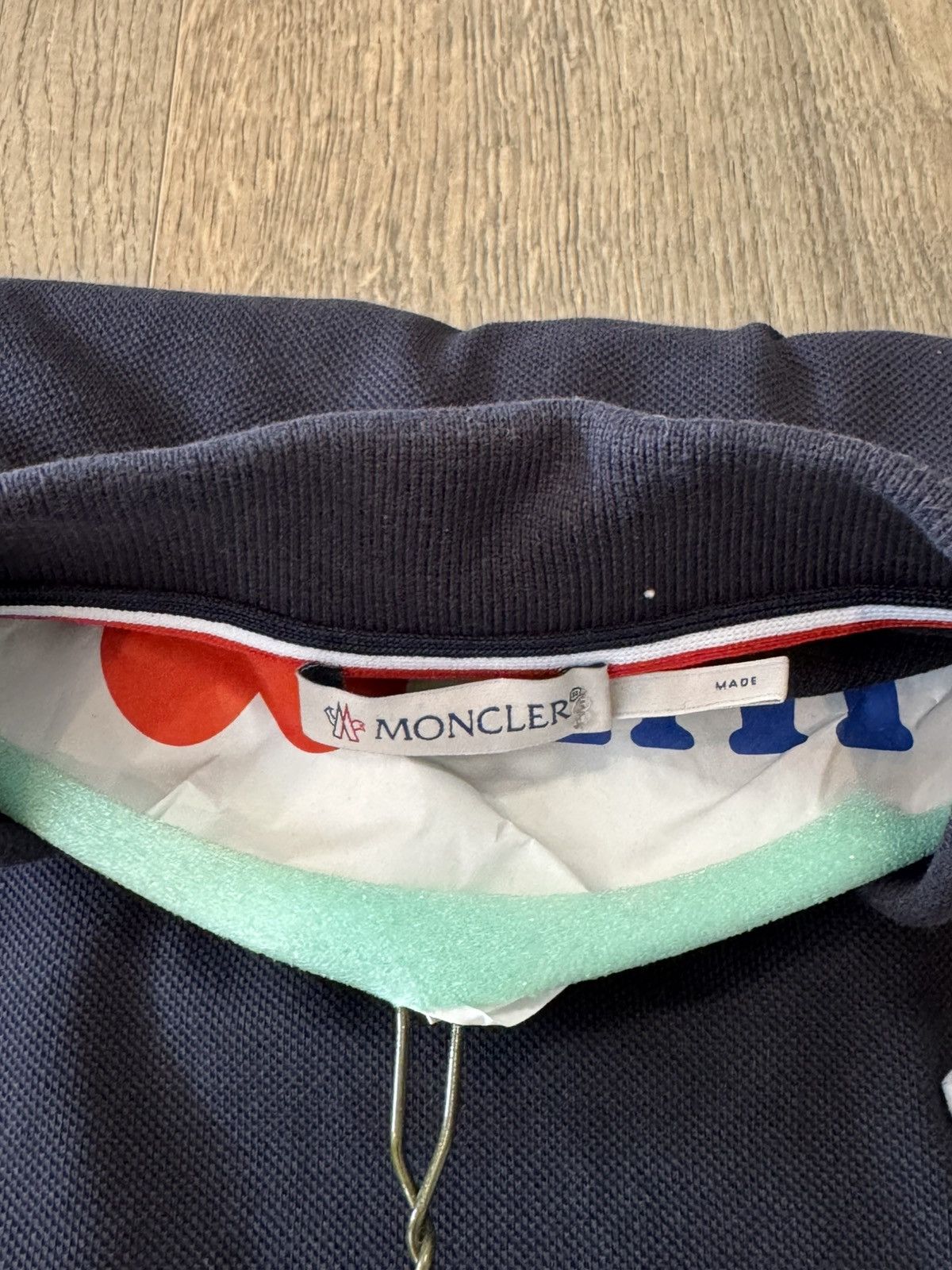 Moncler Moncler Polo Shirt Size US M / EU 48-50 / 2 - 3 Thumbnail