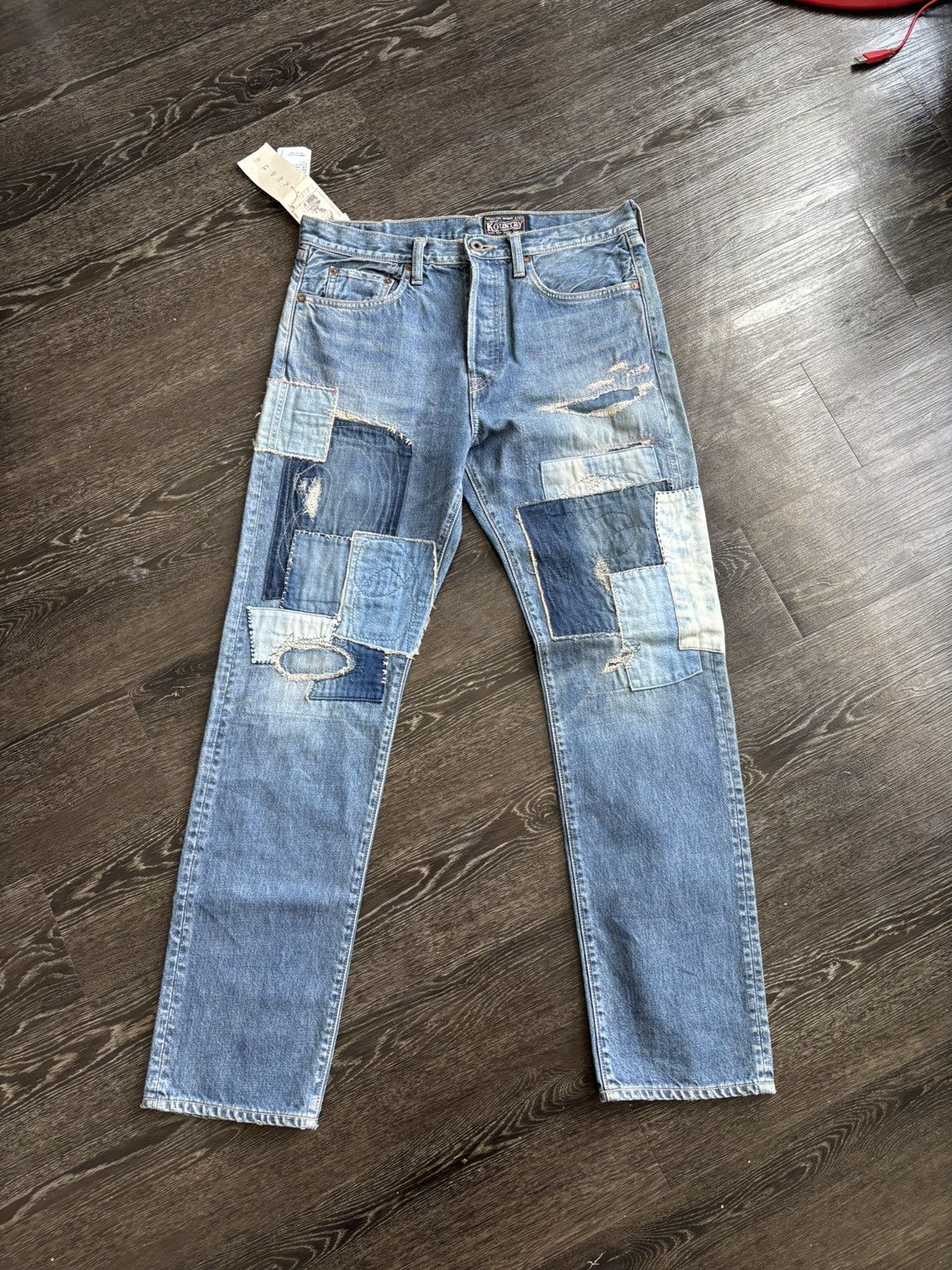 Kapital 14oz Denim 5P MONKEY CISCO (DIXIE Remake) Size US 34 / EU 50 - 4 Thumbnail