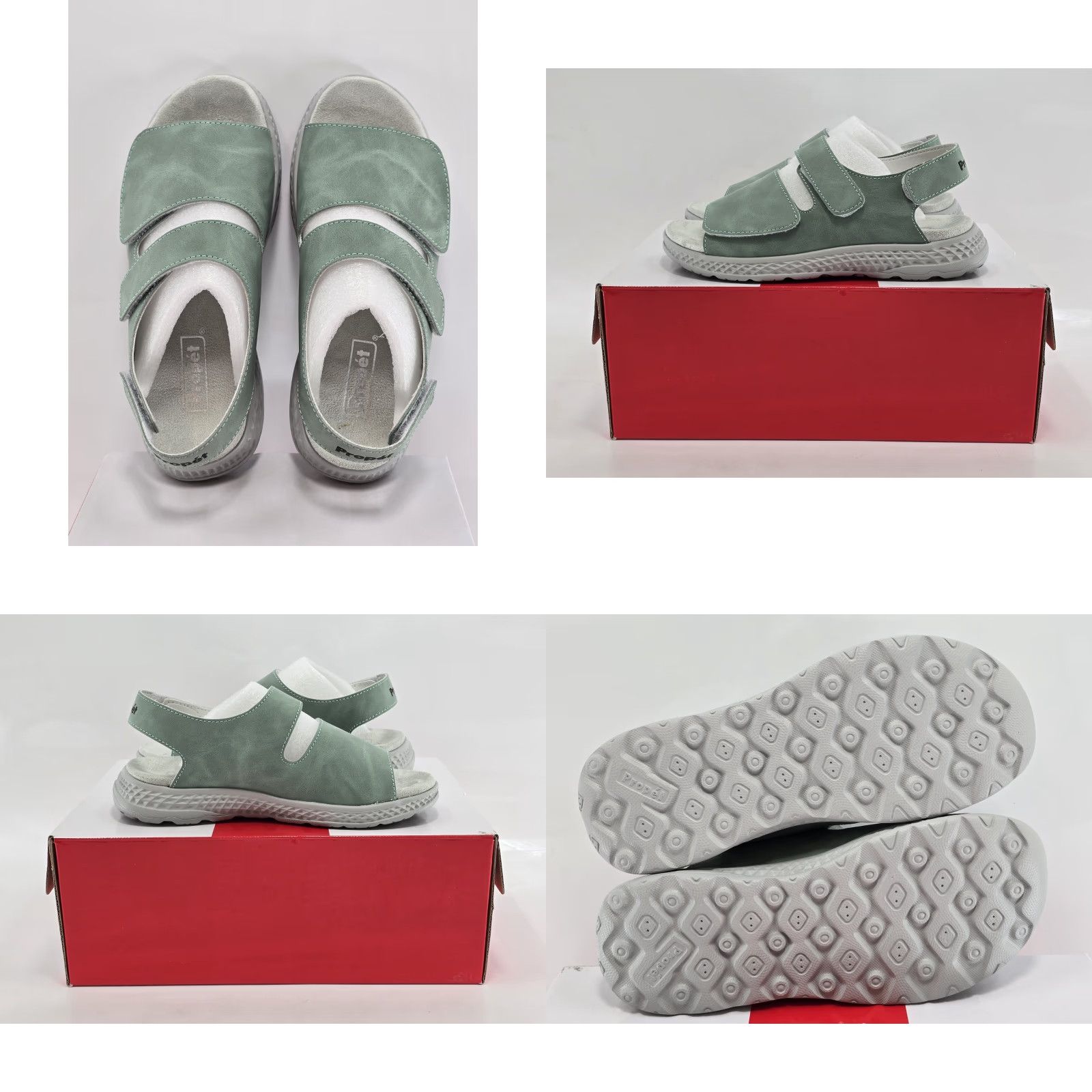 Vintage Propet Travelactiv Scottsdale Sandals - Women - Sandal - Lily Pad - Size 6.5 M - Flats - Casual - Spring Summer - Nike Size US 7 / IT 37 - 8 Thumbnail