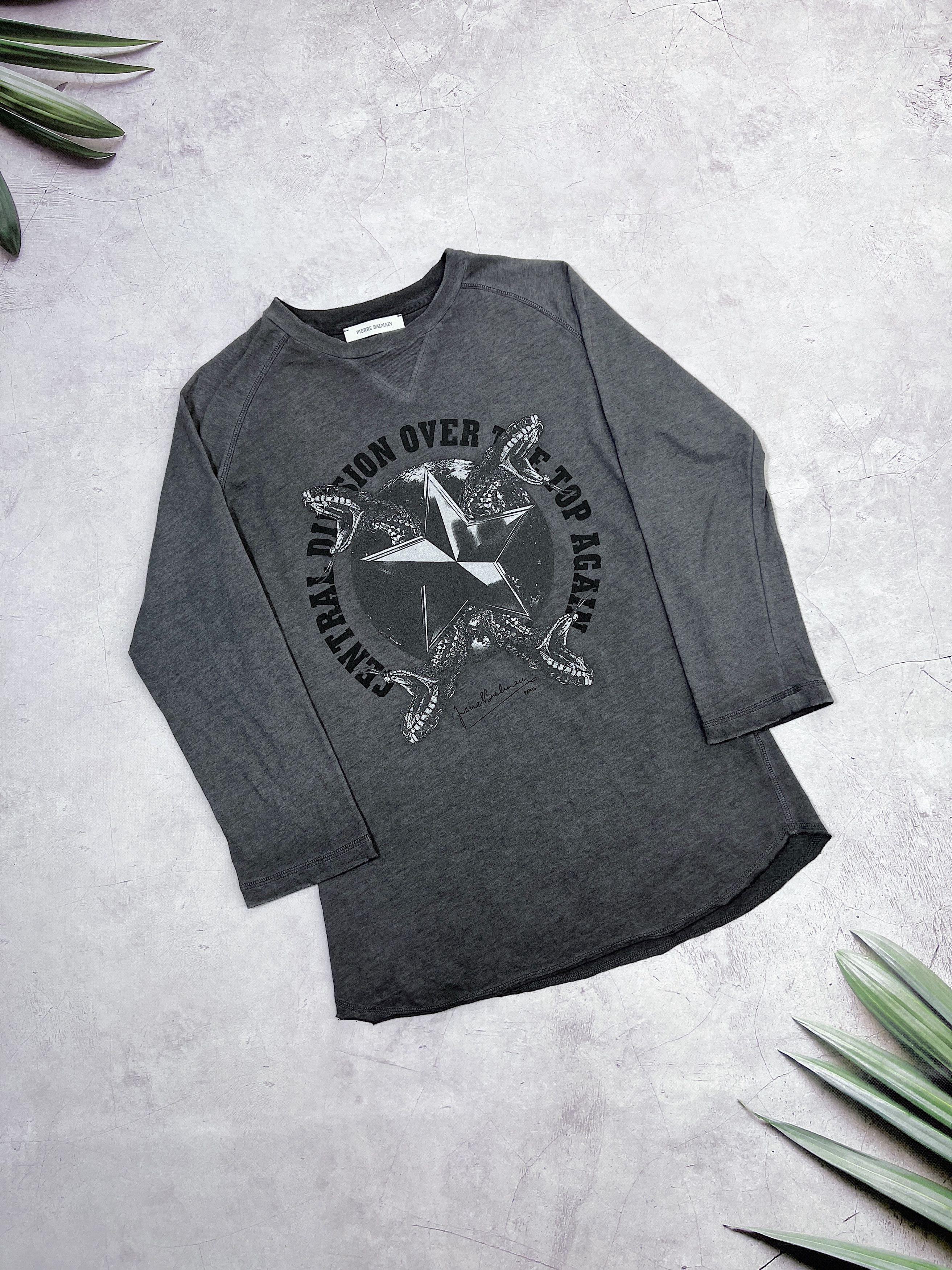 Designer × Pierre Balmain Pierre Balmain T-Shirt LS Snakes Star Size US S / EU 44-46 / 1 - 7 Thumbnail