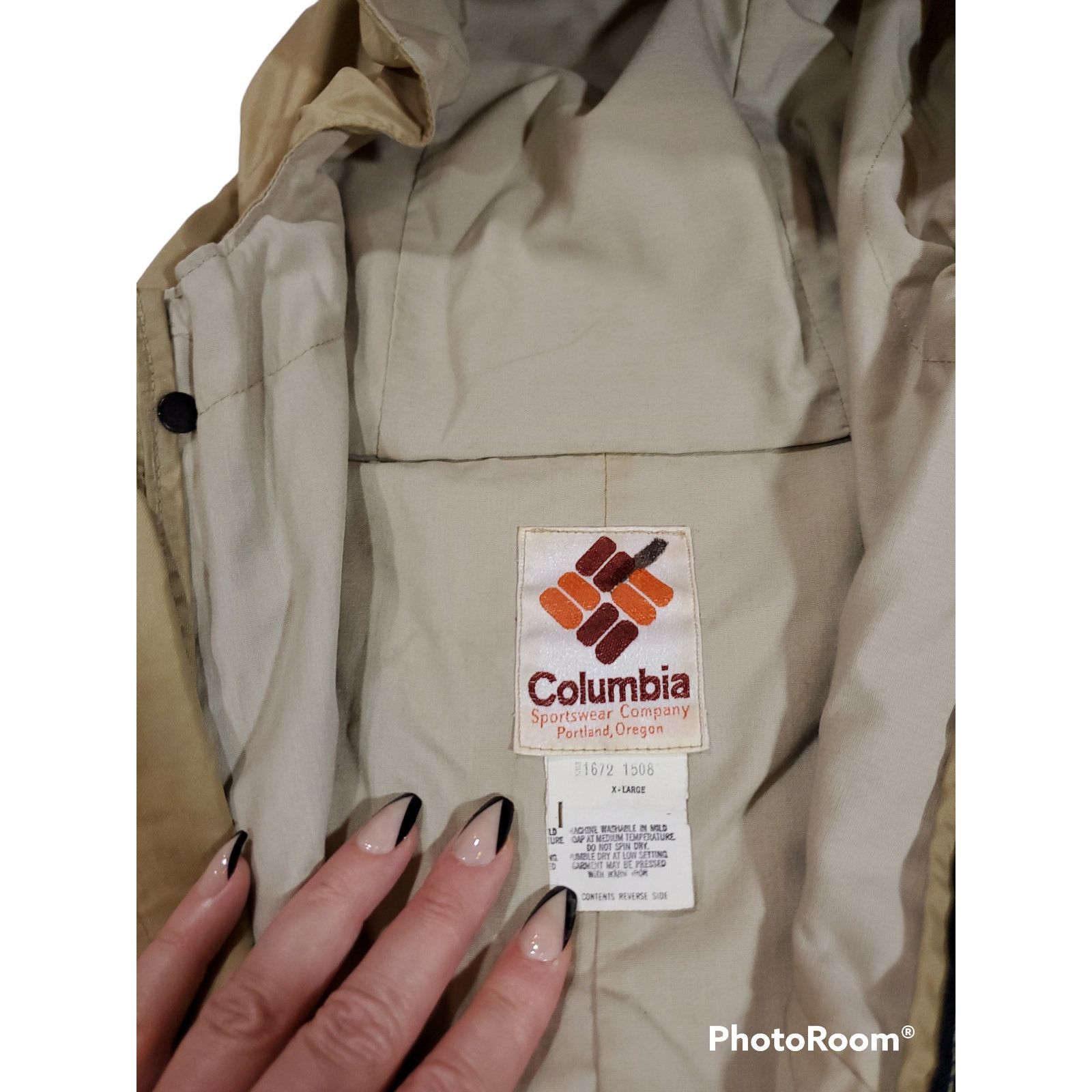Columbia Columbia | Vintage Tan Cinched Shooting Jacket | Size XL Size US XL / EU 56 / 4 - 6 Thumbnail