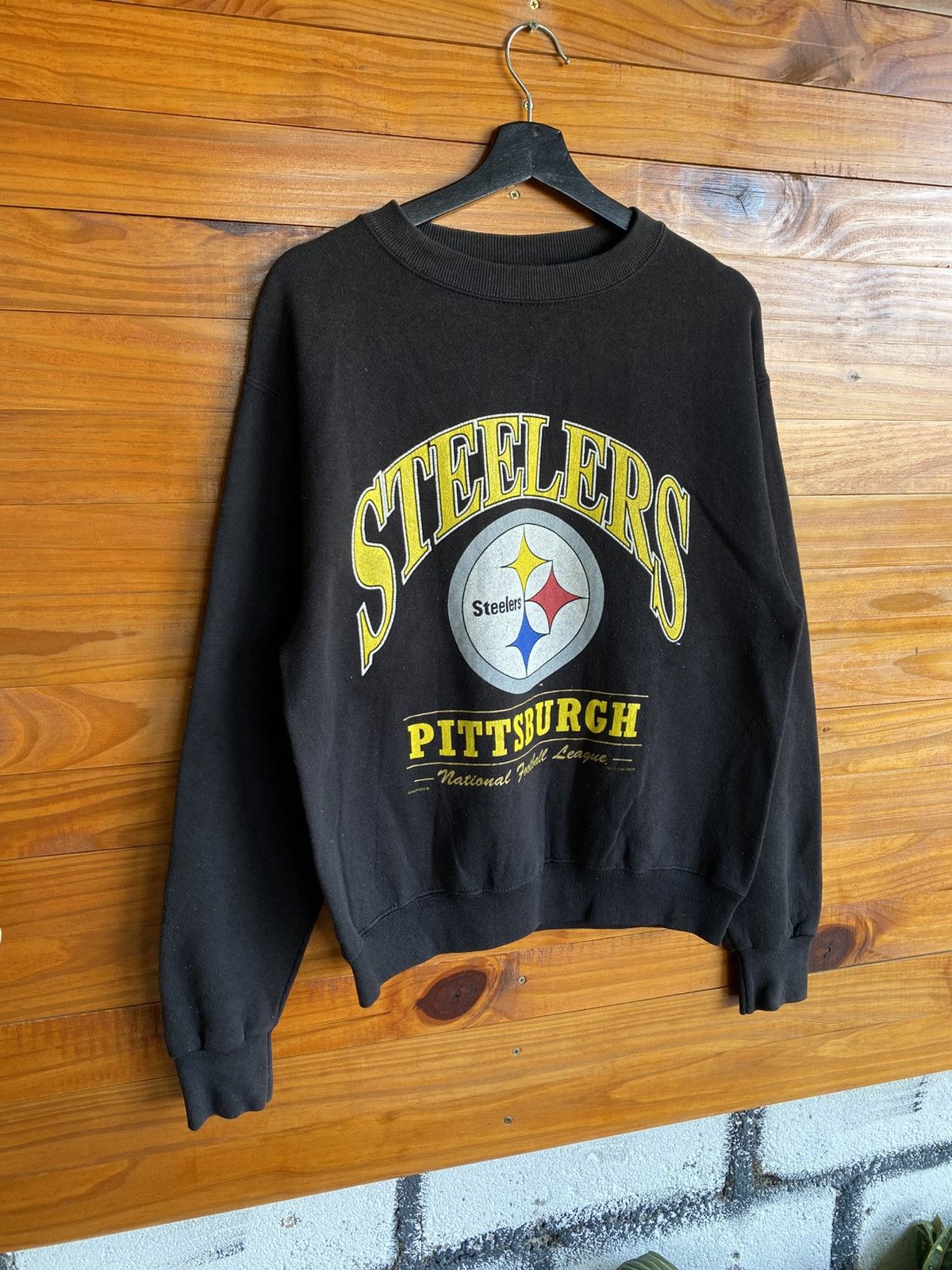 Nutmeg Vintage Pittsburgh Steelers Sweatshirt Lee Sport Crewneck Size US L / EU 52-54 / 3 - 5 Thumbnail