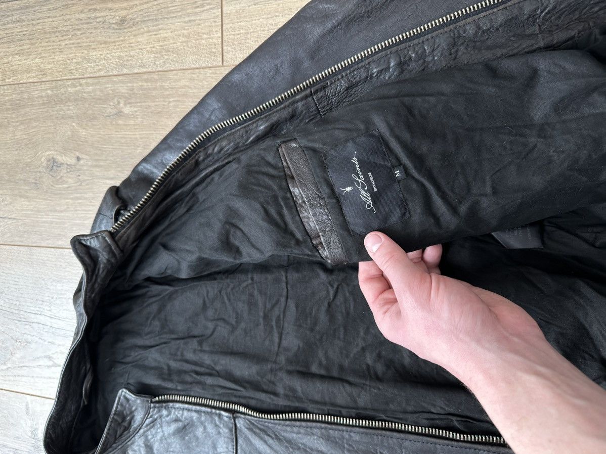 Allsaints AllSaints lamb vintage leather jacket Size US M / EU 48-50 / 2 - 14 Thumbnail