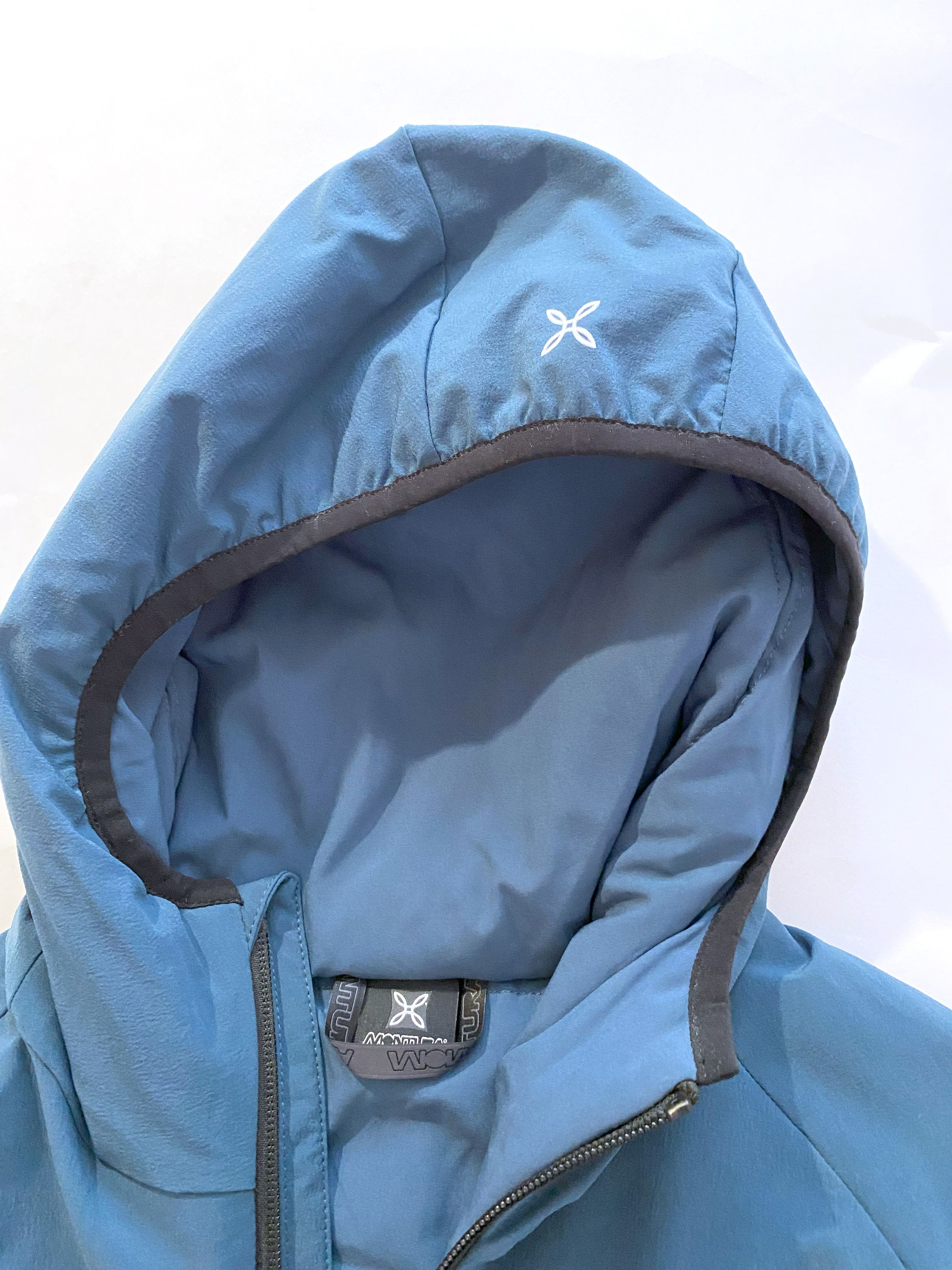 Japanese Brand MONTURA Blue Lightweight Windbreaker Hooded Jacket Size L Size L / US 10 / IT 46 - 4 Thumbnail