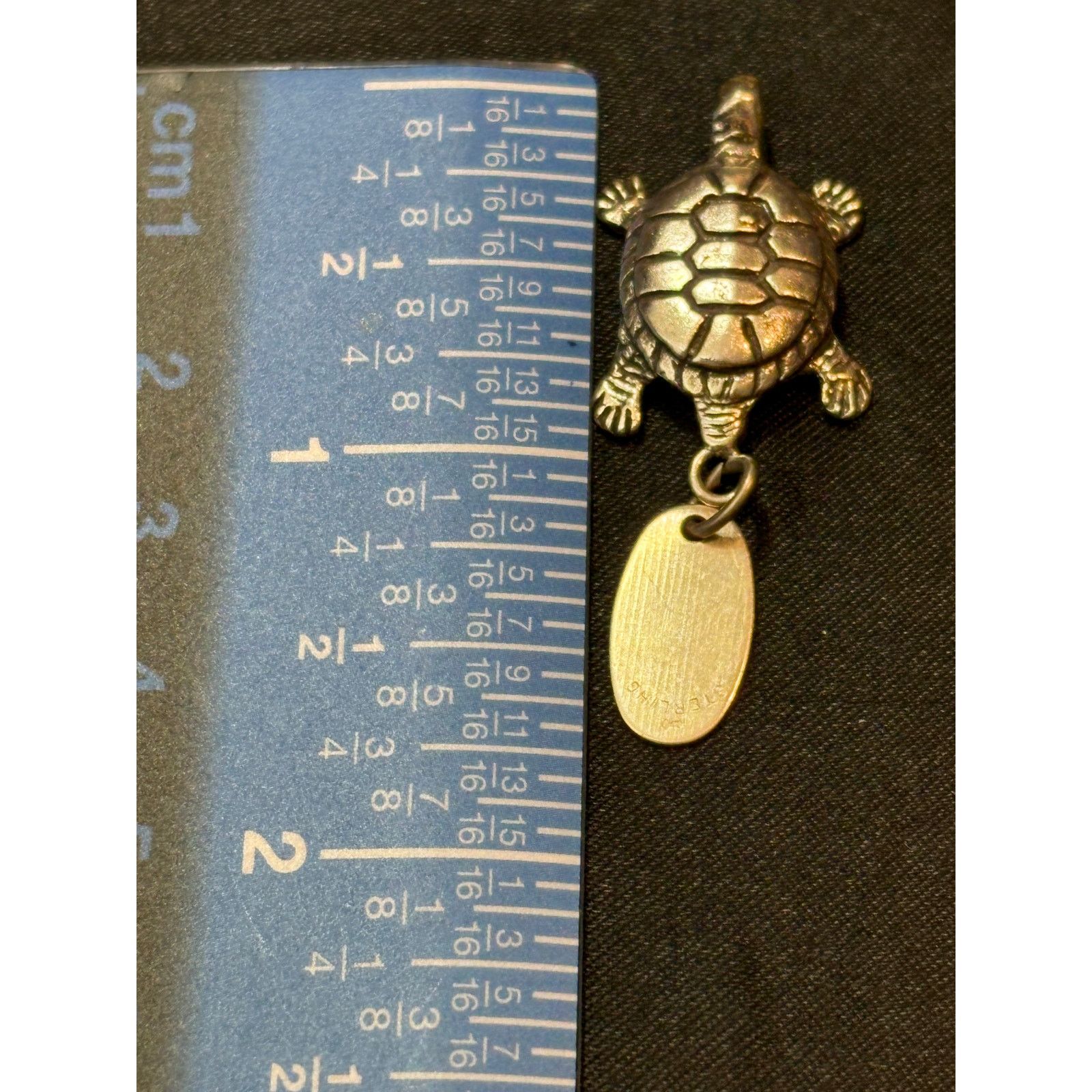 Other Vintage Sterling Silver Turtle Pendant 7g Eagle River WISC Size ONE SIZE - 5 Thumbnail
