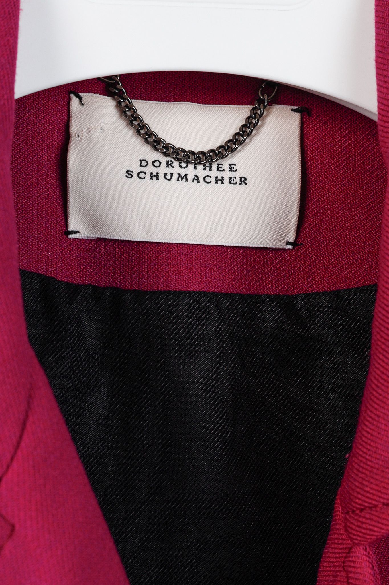 DOROTHEE SCHUMACHER Dorothee Schumacher Business Perfection Cropped Moto Jacket Size XS / US 0-2 / IT 36-38 - 4 Thumbnail