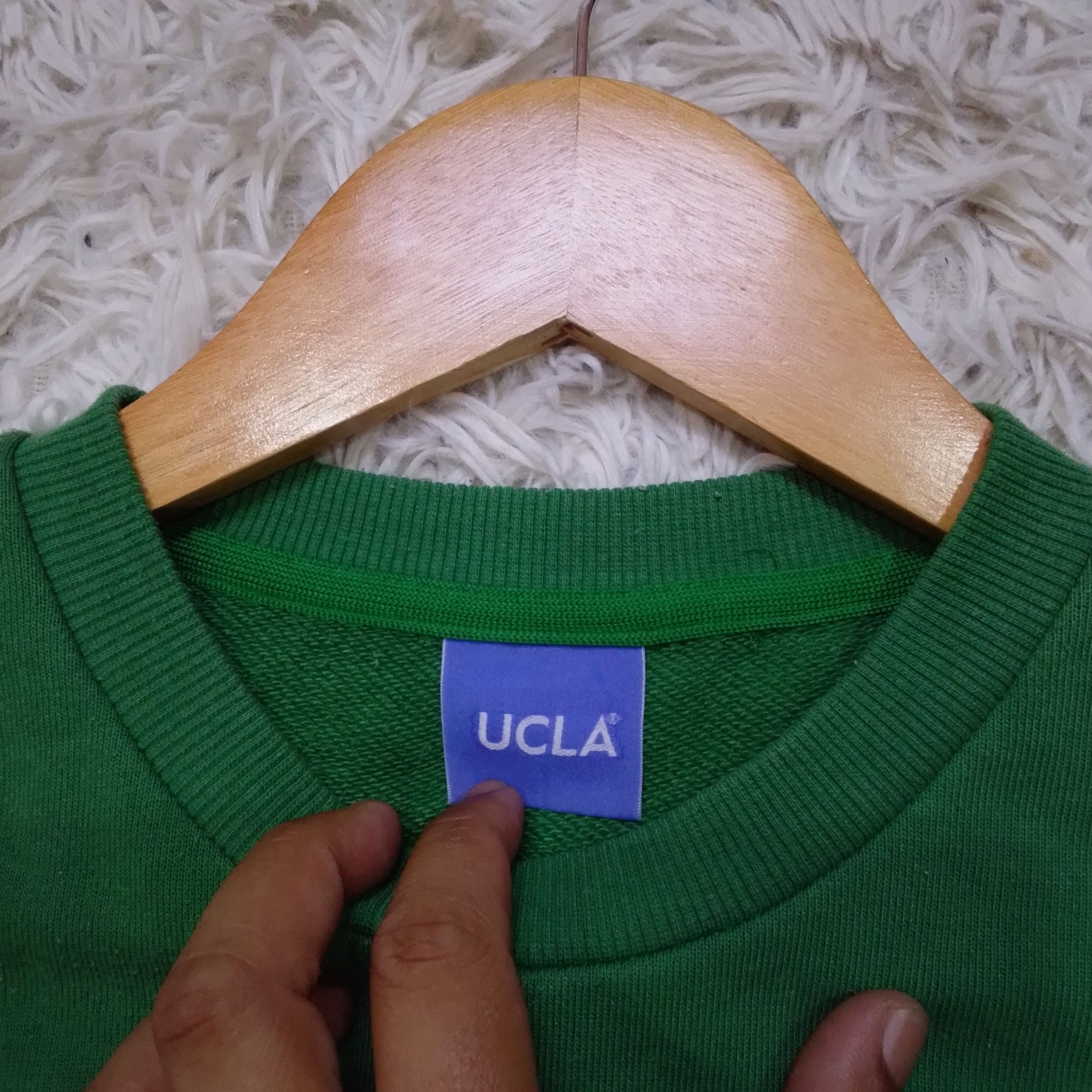 Vintage UCLA Embroidery Sweatshirt Size US XL / EU 56 / 4 - 3 Thumbnail