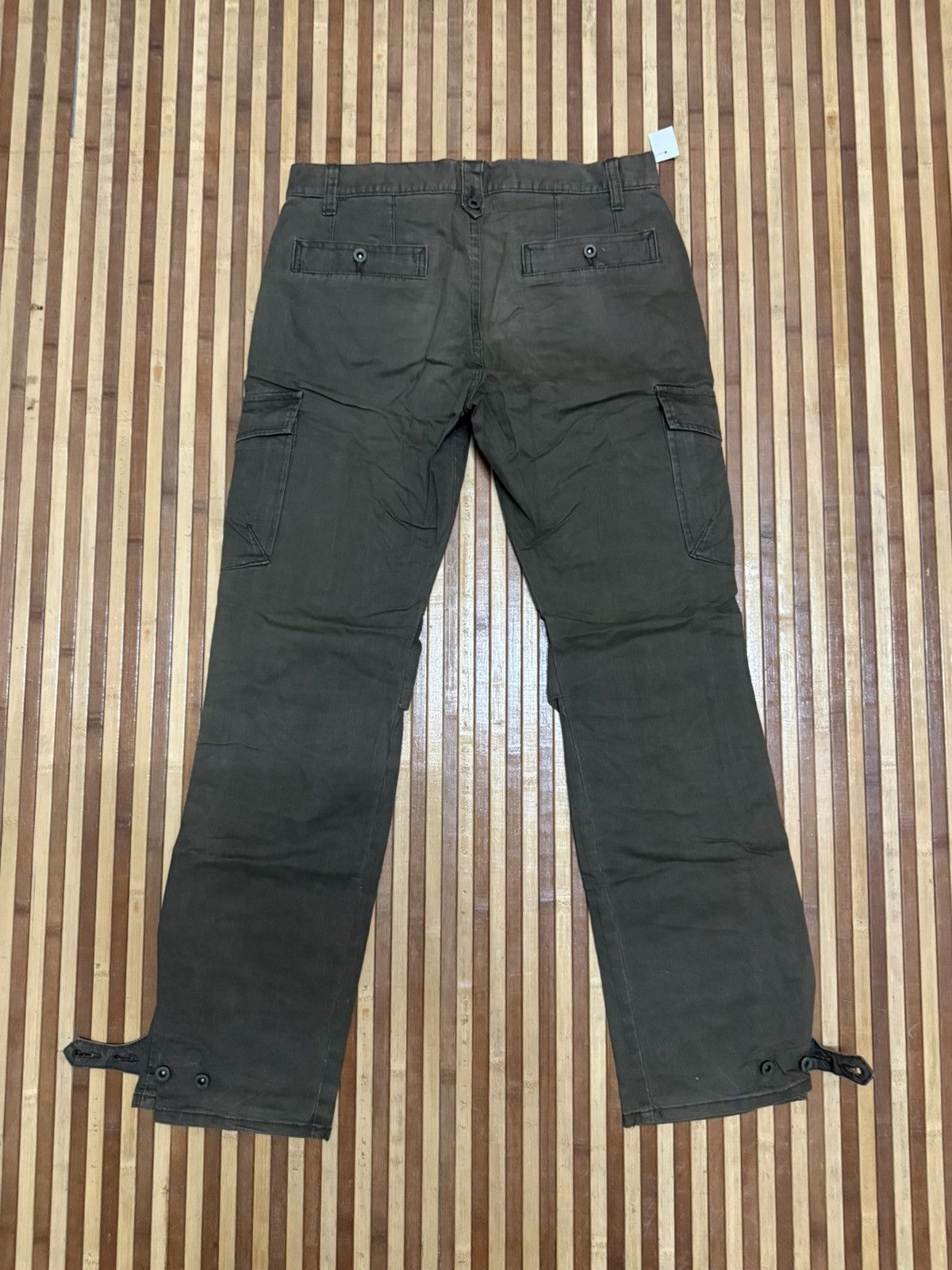Japanese Brand Mens Bigi Japanese Brand Cargo Pants W30X29.5 / Streetwear Size US 30 / EU 46 - 6 Thumbnail