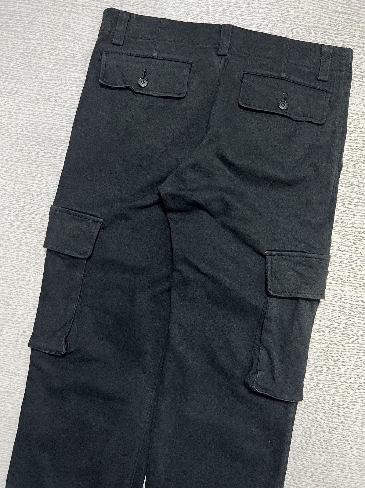 Issey Miyake Issey Miyake White Label - Stretchable Cargo Pants Size 28" / US 6 / IT 42 - 8 Thumbnail