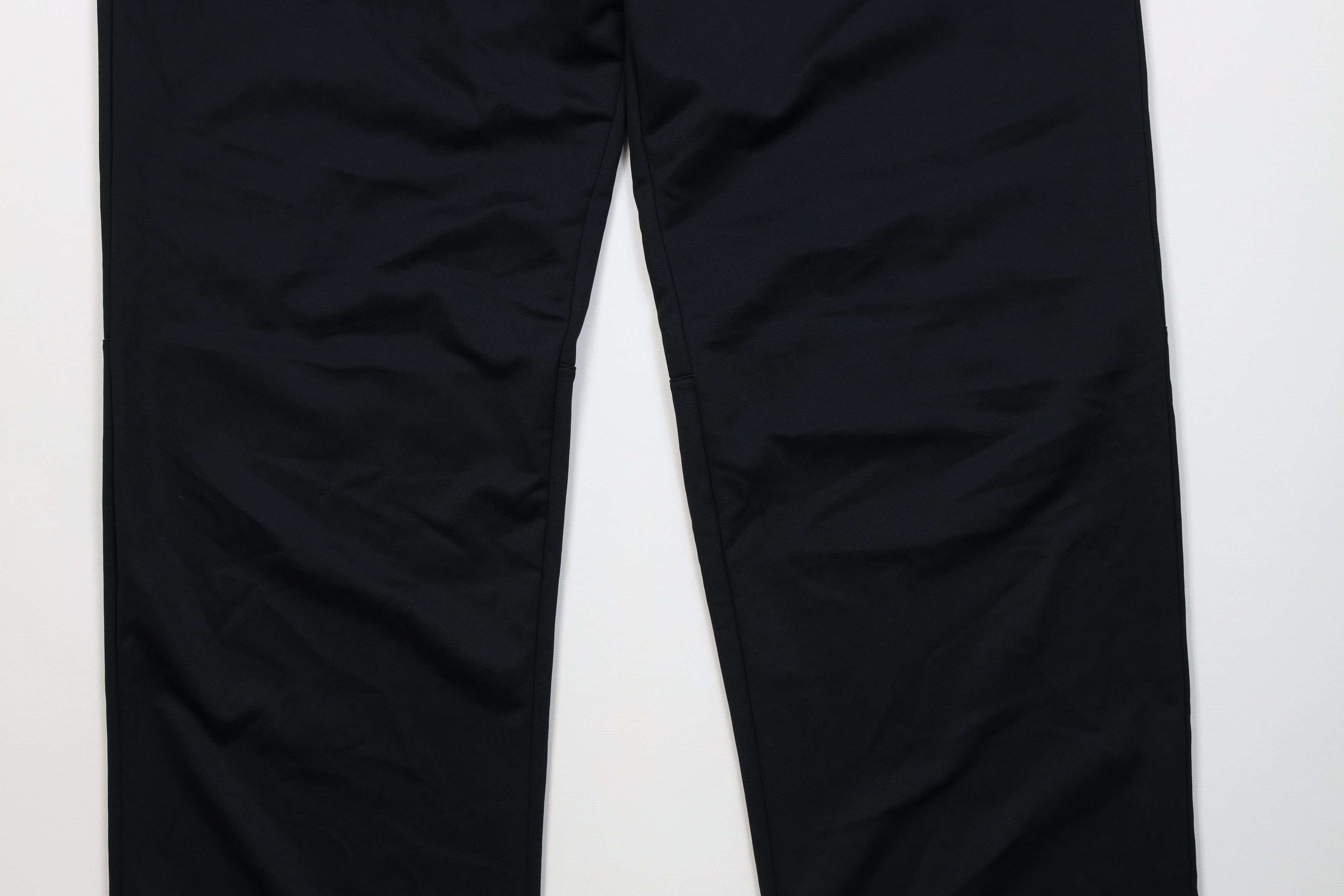 Nike Vintage Y2K Nike Mini Swoosh Wide Leg Pants Black Polyester Size US 38 / EU 54 - 4 Thumbnail