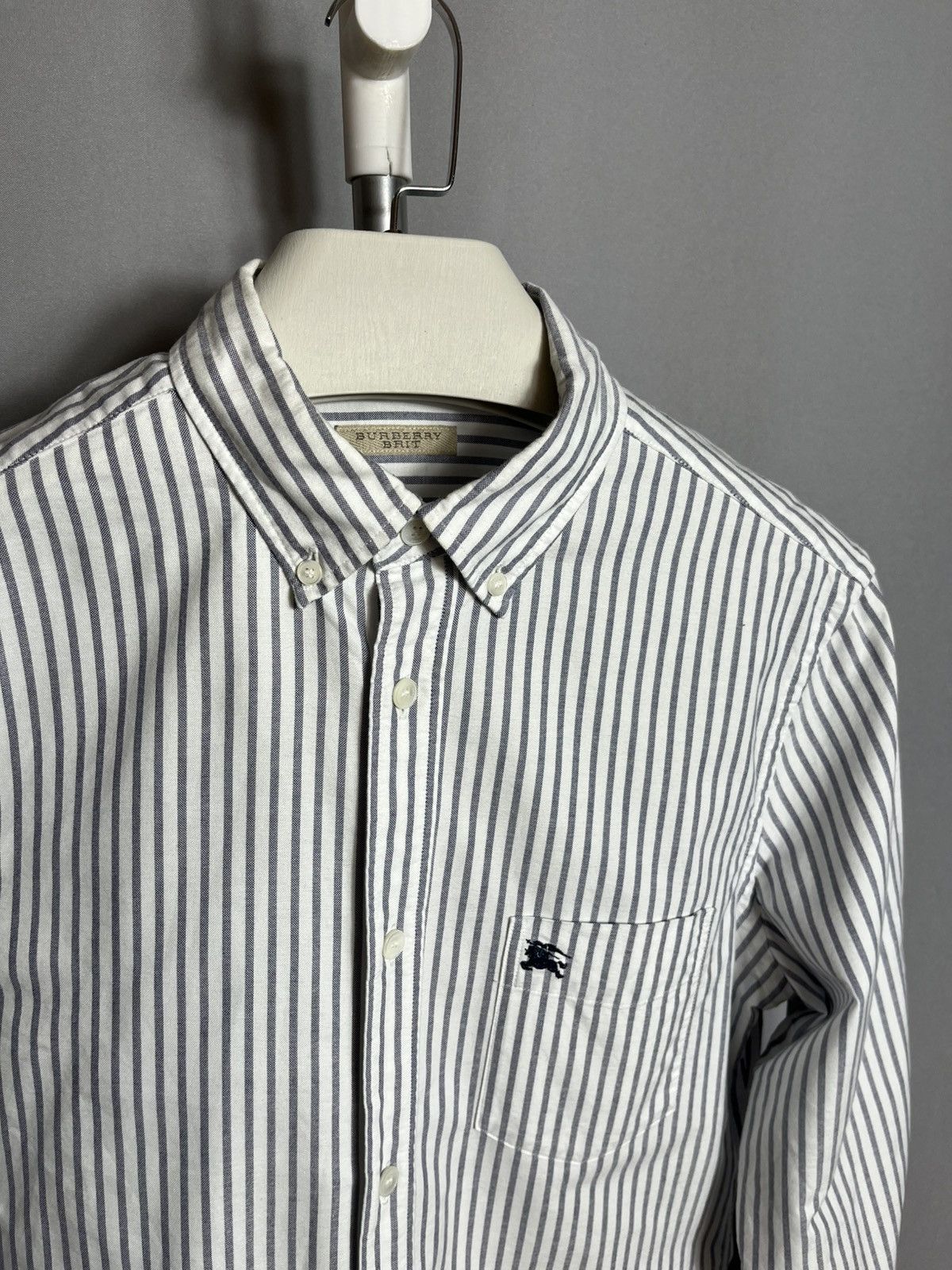 Burberry Burberry Brit mens shirt button down long sleeve striped Size US S / EU 44-46 / 1 - 3 Thumbnail