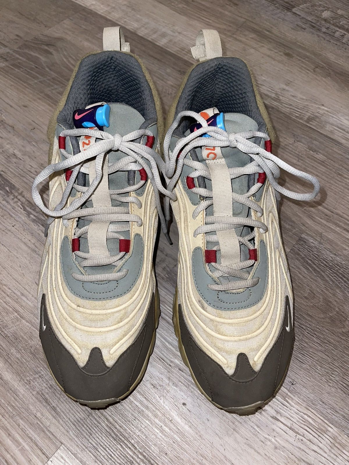 Nike × Travis Scott Travis Scott x Nike Air Max 270 React Cactus Trails Sz 10.5 Size US 10.5 / EU 43-44 - 3 Thumbnail