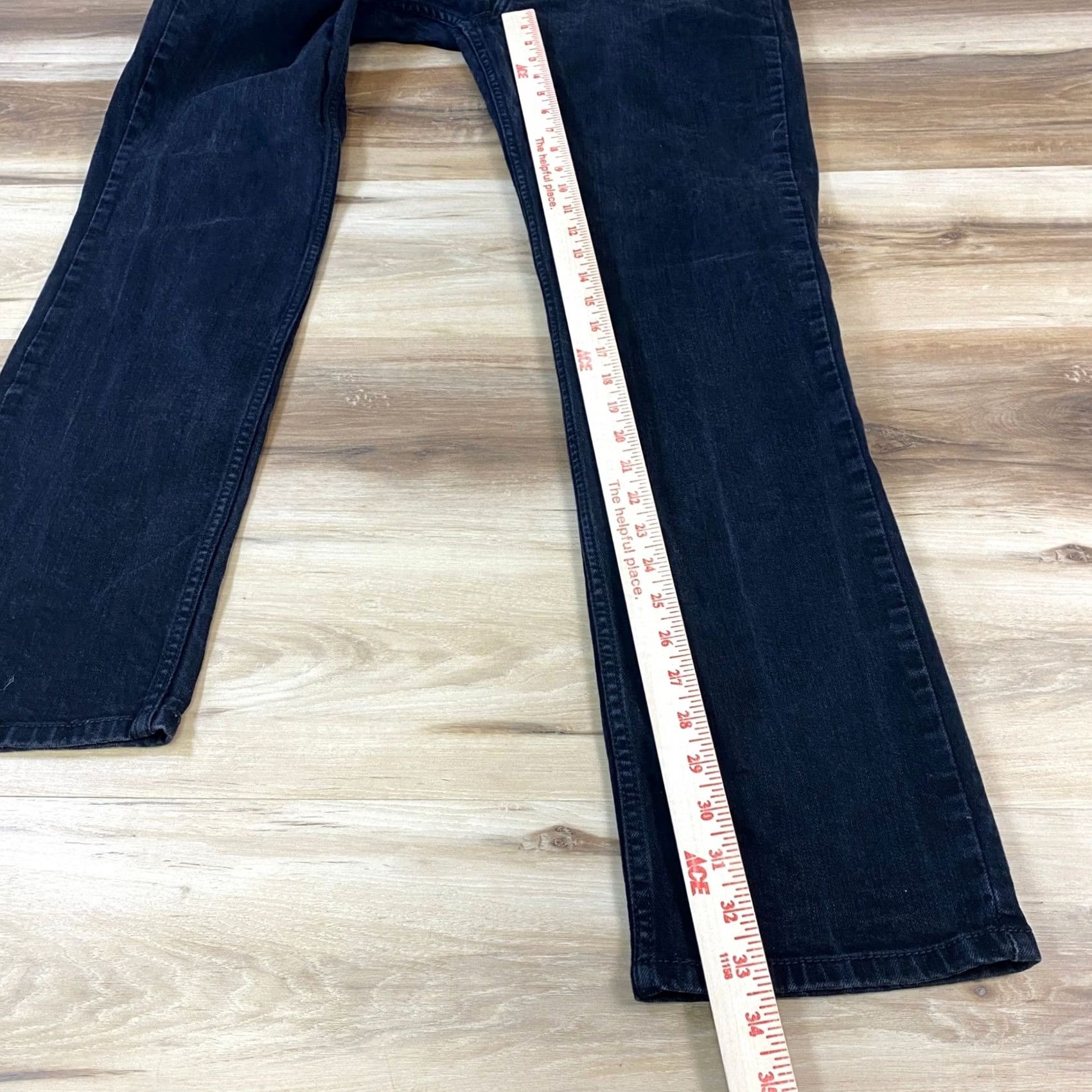 Levi's Levi's 511 Slim Jeans Mens 34x34 Black Denim Stretch Cotton 5-Pocket Zip Button Jeans Mens Wide Range of Sizes Size US 34 / EU 50 - 7 Thumbnail