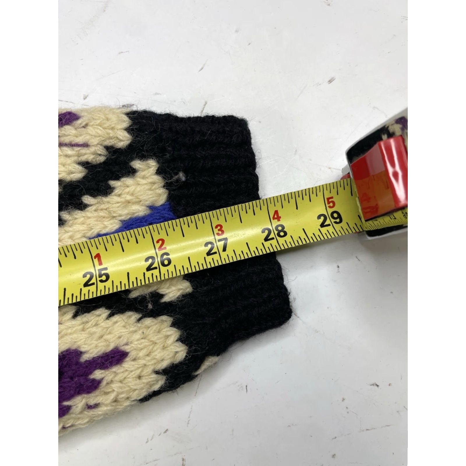 Gap VINTAGE Gap Sweater Women's Knit Wool Pullover Medium Cream Geometric Diamond Nordic Oversized Geometric Pattern Wool Knit Pullover M Women Size M / US 6-8 / IT 42-44 - 3 Thumbnail